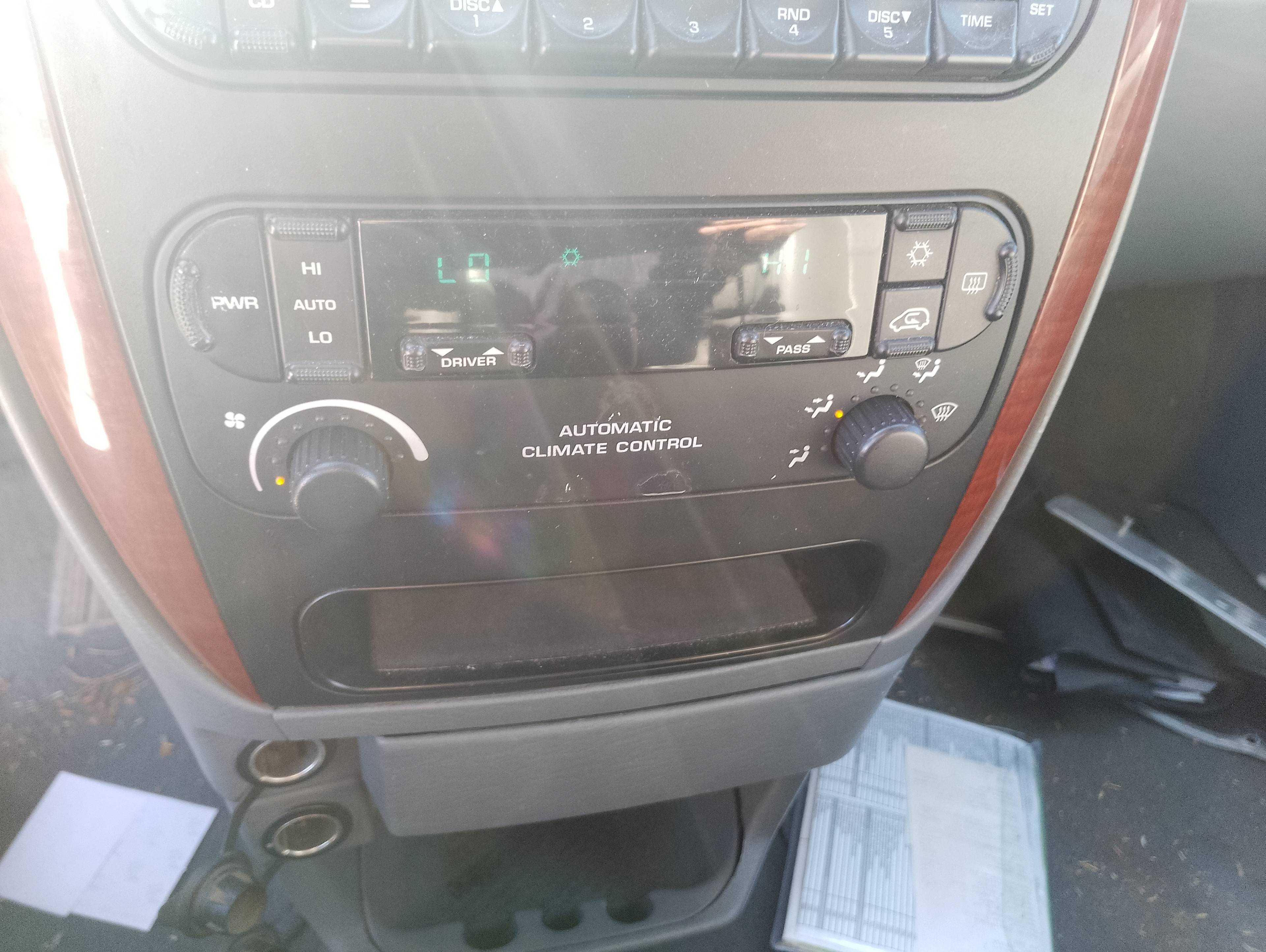 Recambio de mando climatizador para chrysler voyager (rg) 2.5 crd executive referencia OEM IAM   