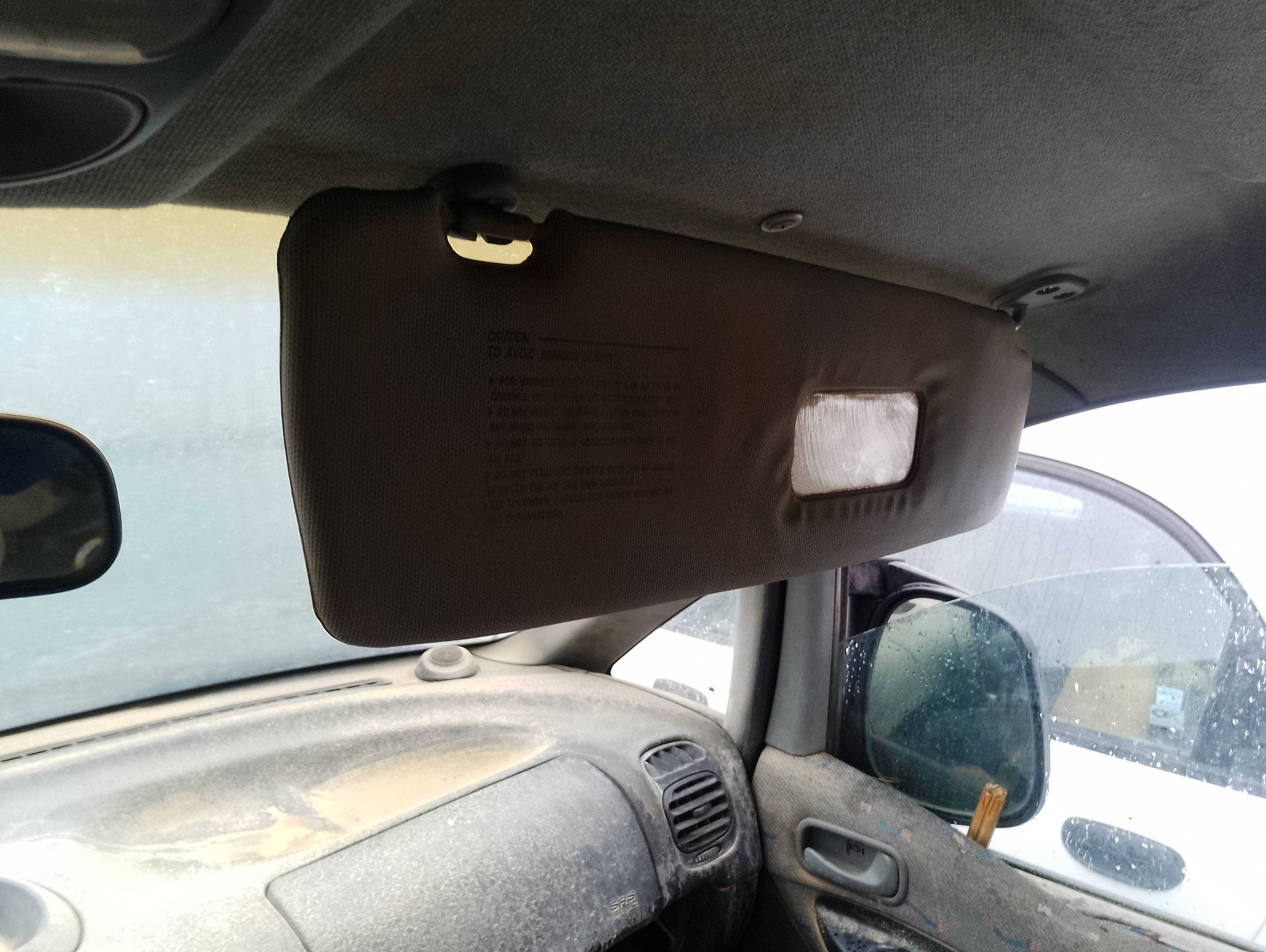 Recambio de parasol derecho para hyundai h 1 starex 2.5 d referencia OEM IAM   