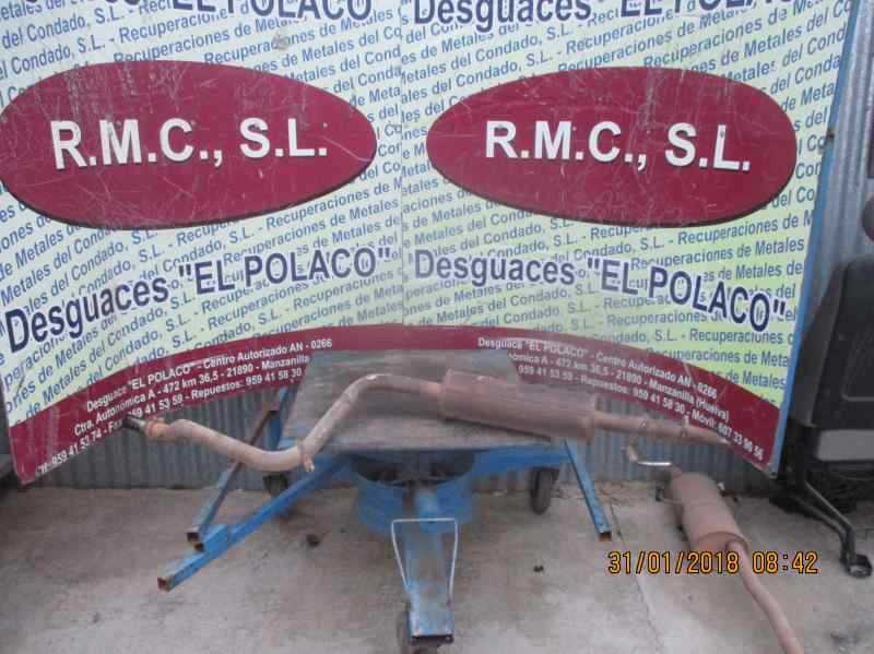 Recambio de tubo escape central para opel combo (corsa b) 1.7 diesel referencia OEM IAM   