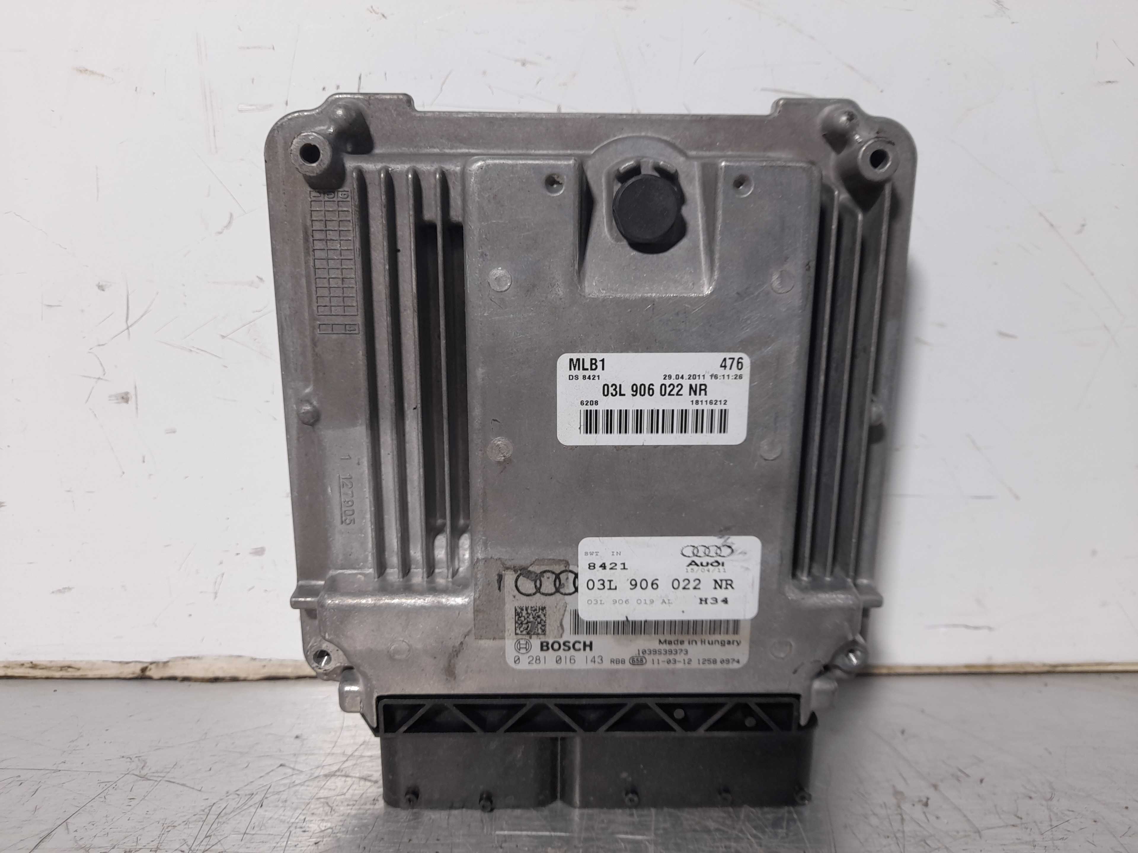 Recambio de centralita motor uce para audi a4 avant (8k5) (2008) básico referencia OEM IAM 0281016143 03L906022NR 