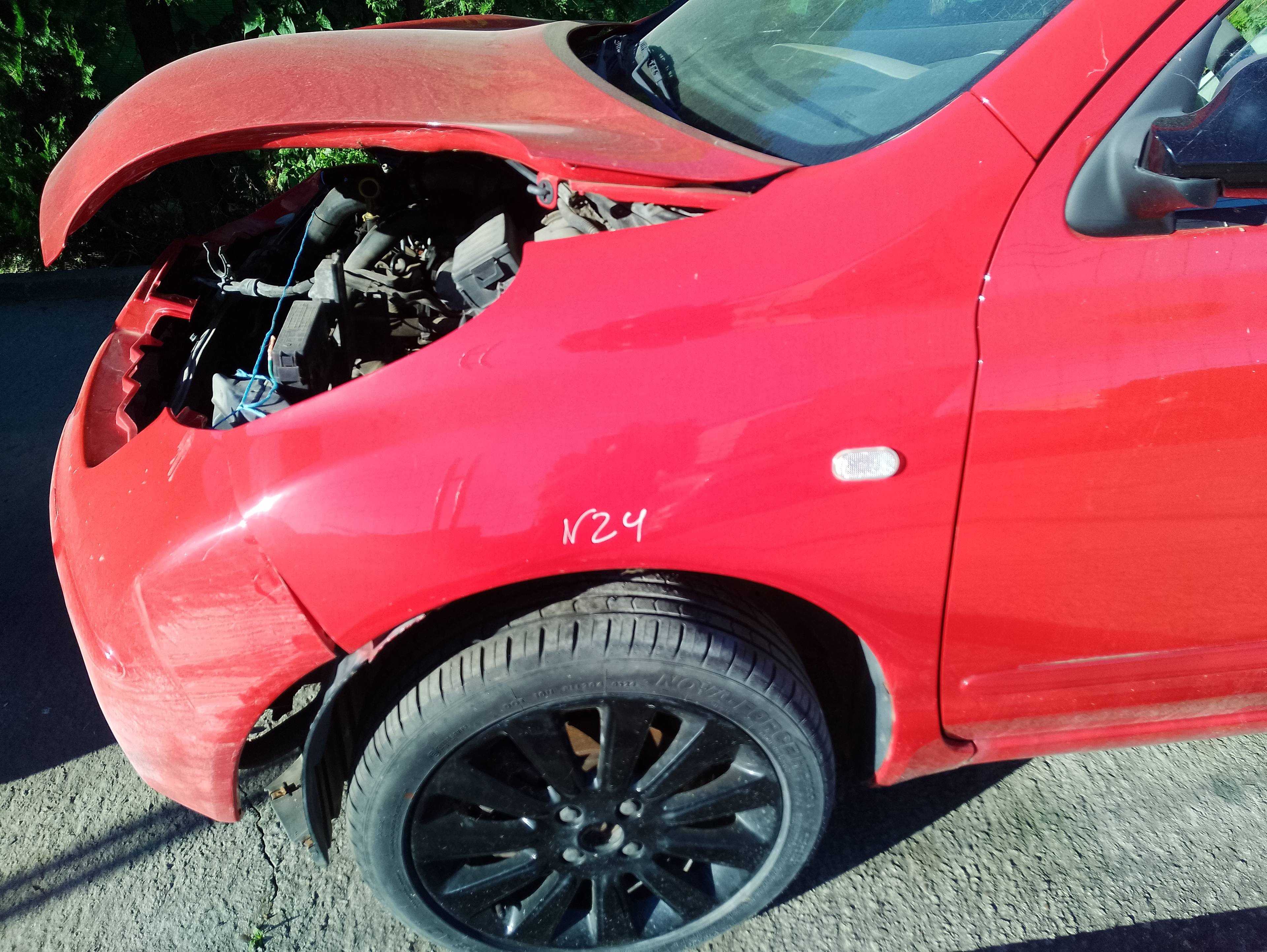 Recambio de aleta delantera izquierda para nissan micra (k12e) 25 aniversario referencia OEM IAM   