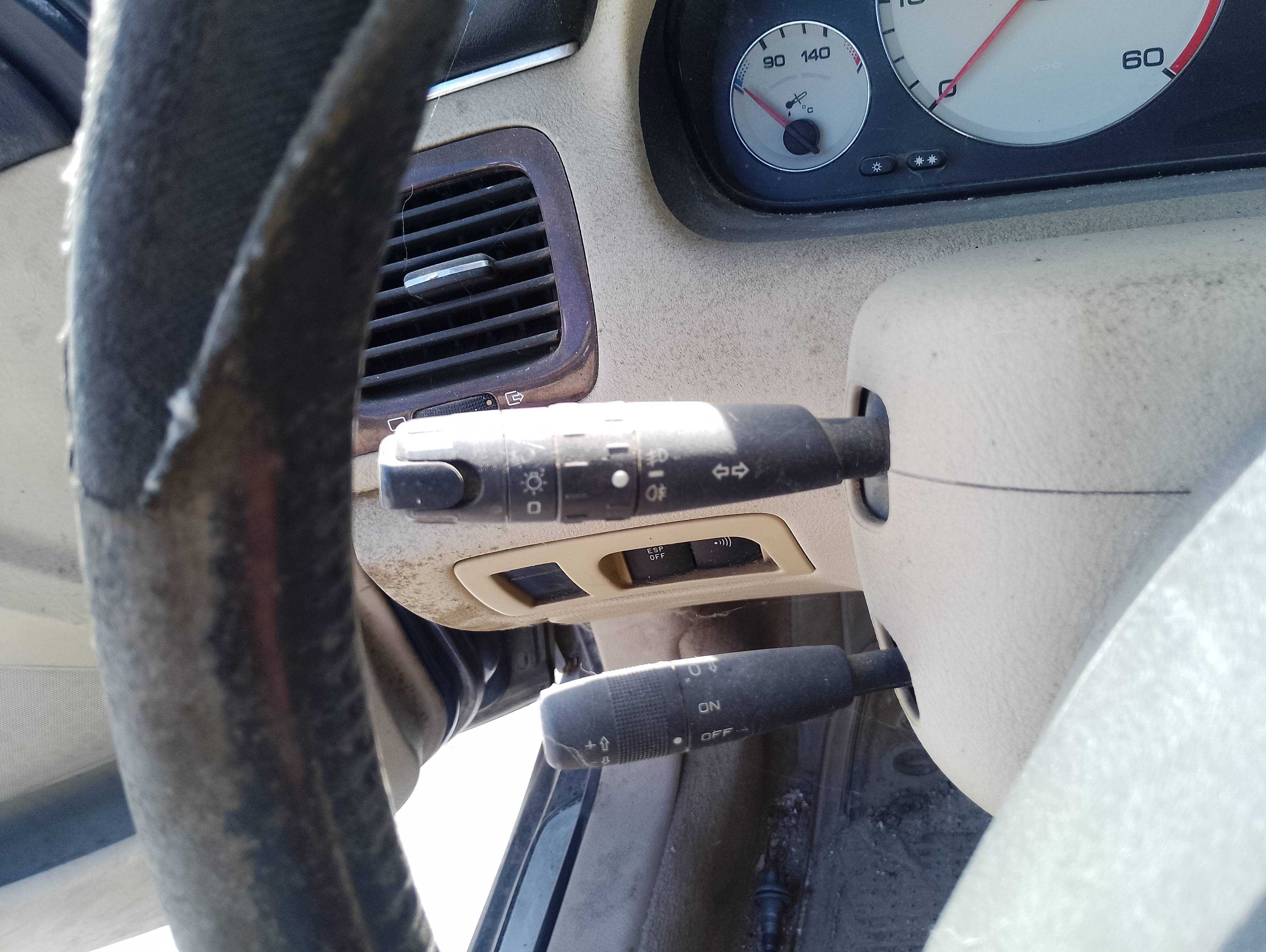 Recambio de mando intermitentes para peugeot 607 (s1) 2.2 hdi fap cat referencia OEM IAM   