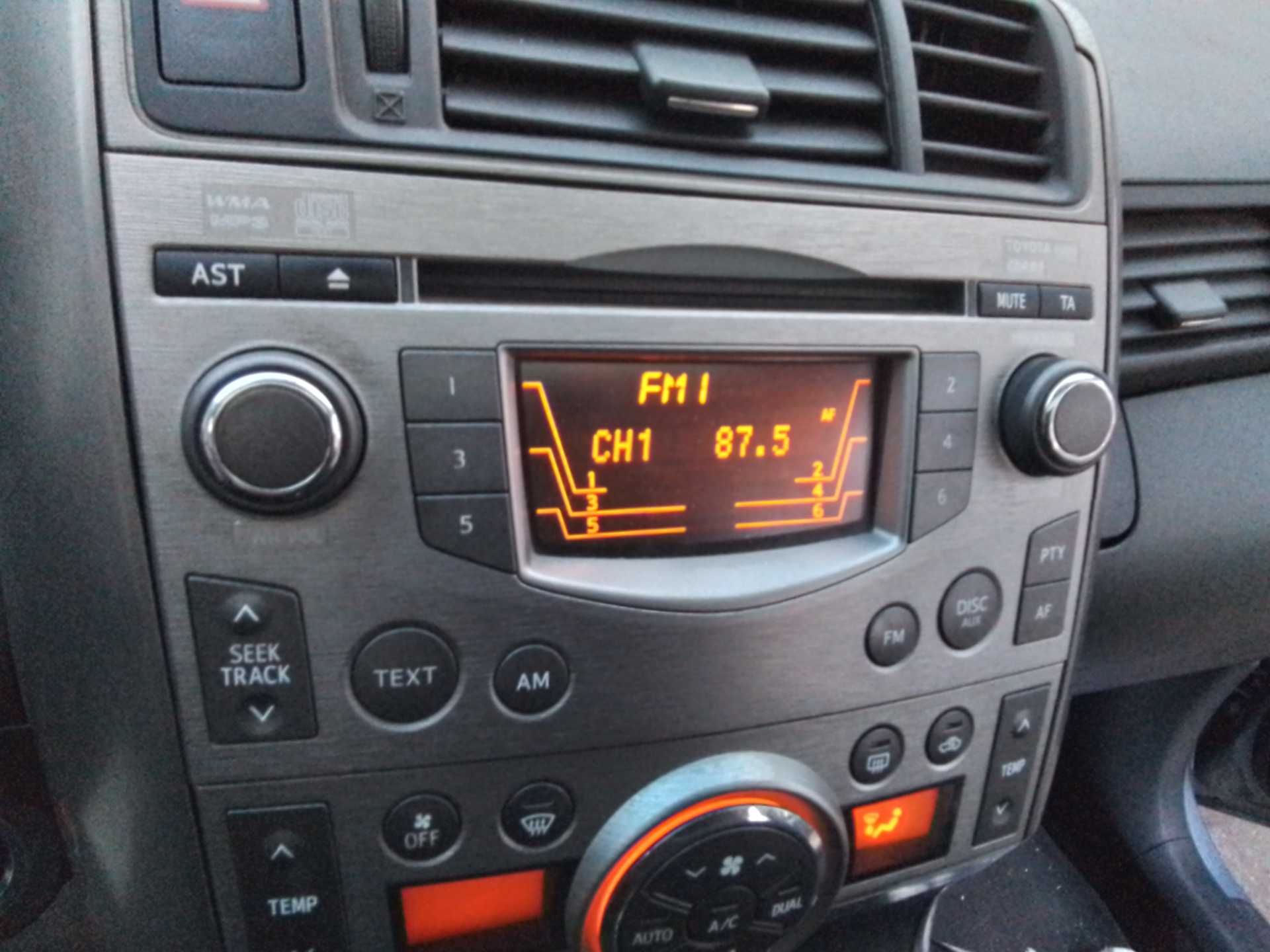 Recambio de sistema audio / radio cd para toyota verso advance referencia OEM IAM   