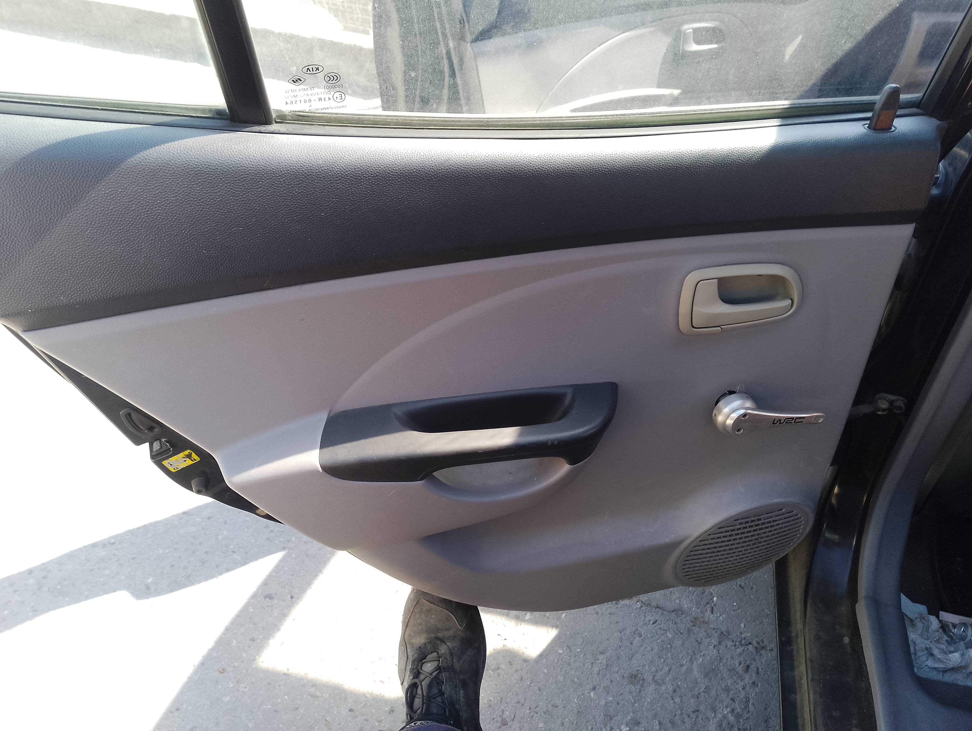 Recambio de guarnecido puerta trasera izquierda para kia picanto 1.0 concept referencia OEM IAM   