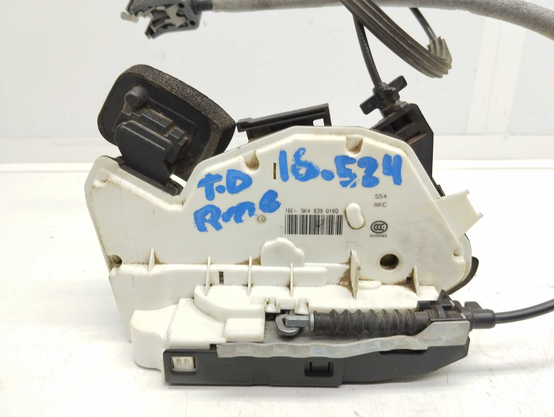 Recambio de cerradura puerta trasera derecha para seat leon (5f1) fr referencia OEM IAM 5K4839016Q  