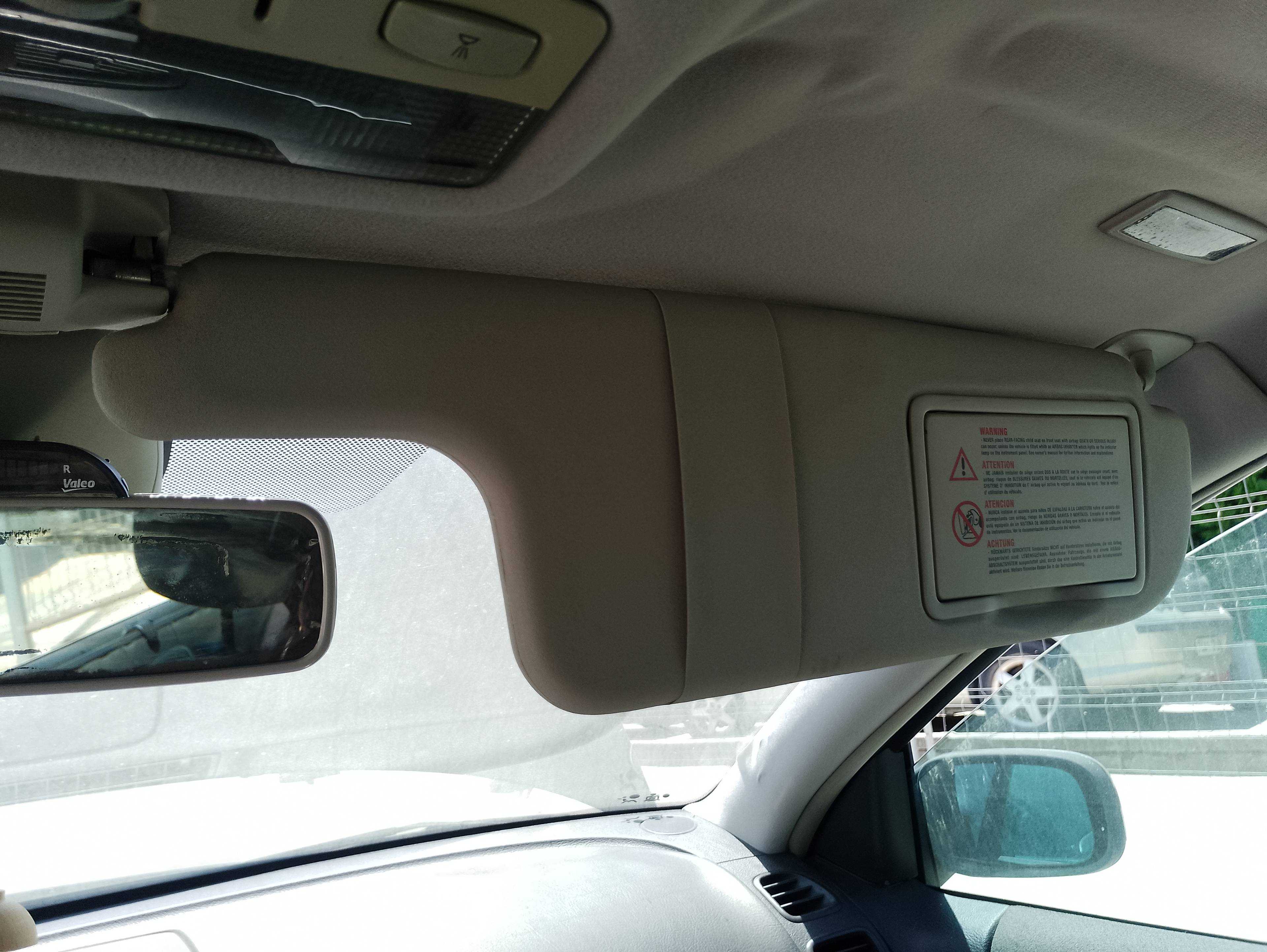 Recambio de parasol derecho para renault laguna ii (bg0) authentique referencia OEM IAM   