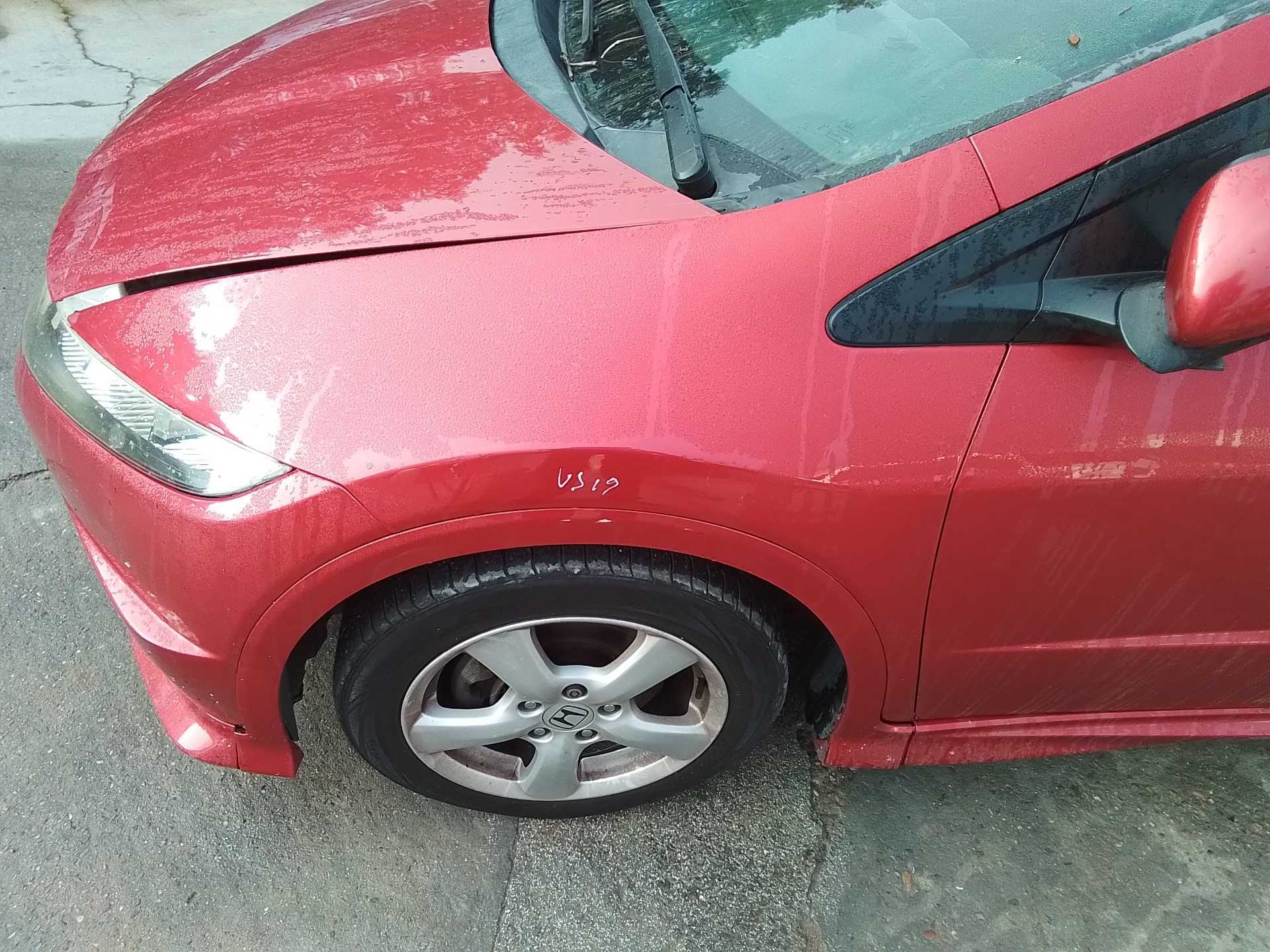 Recambio de aleta delantera izquierda para honda civic berlina 5 (fk) 1.4 comfort referencia OEM IAM   