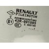 Recambio de luna custodia trasera derecha para renault captur 1.5 dci diesel fap referencia OEM IAM 43R001595  