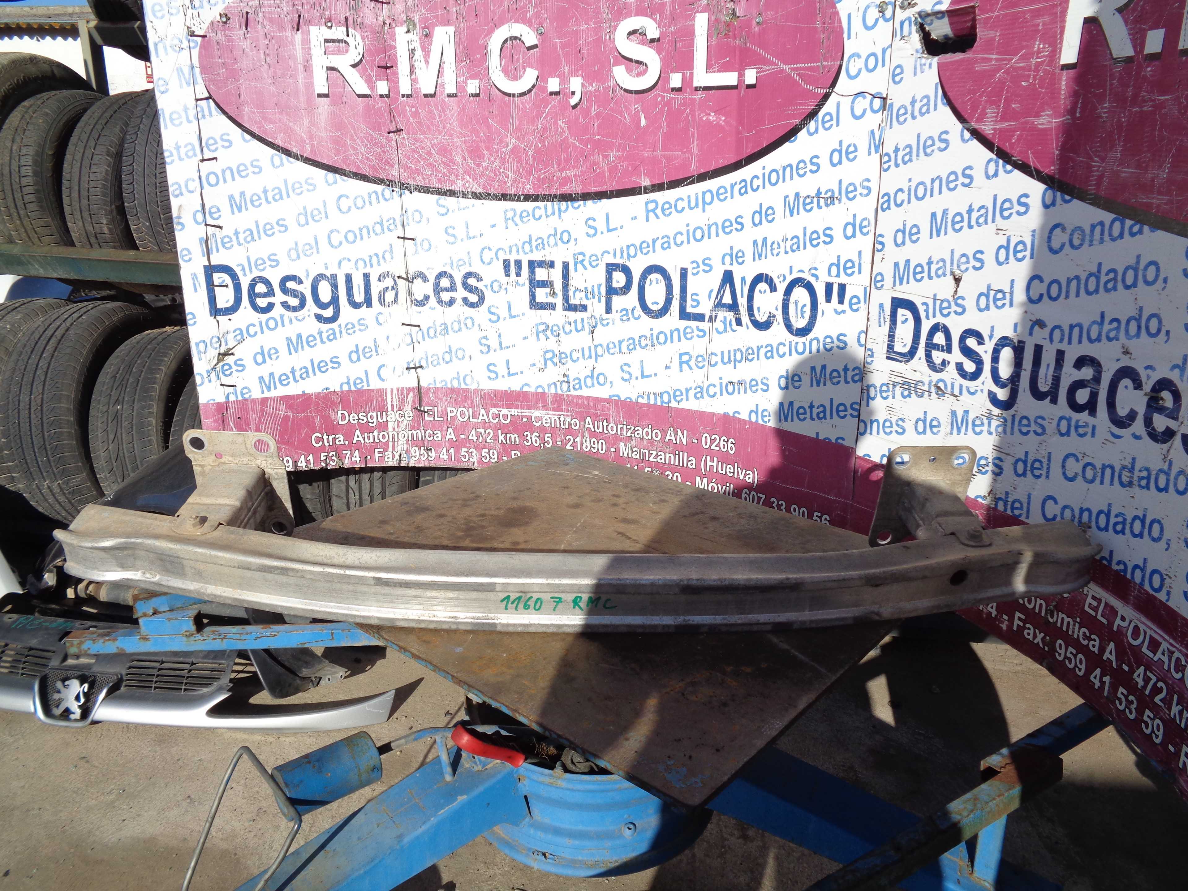 Recambio de refuerzo paragolpes delantero para renault scenic ii authentique referencia OEM IAM   