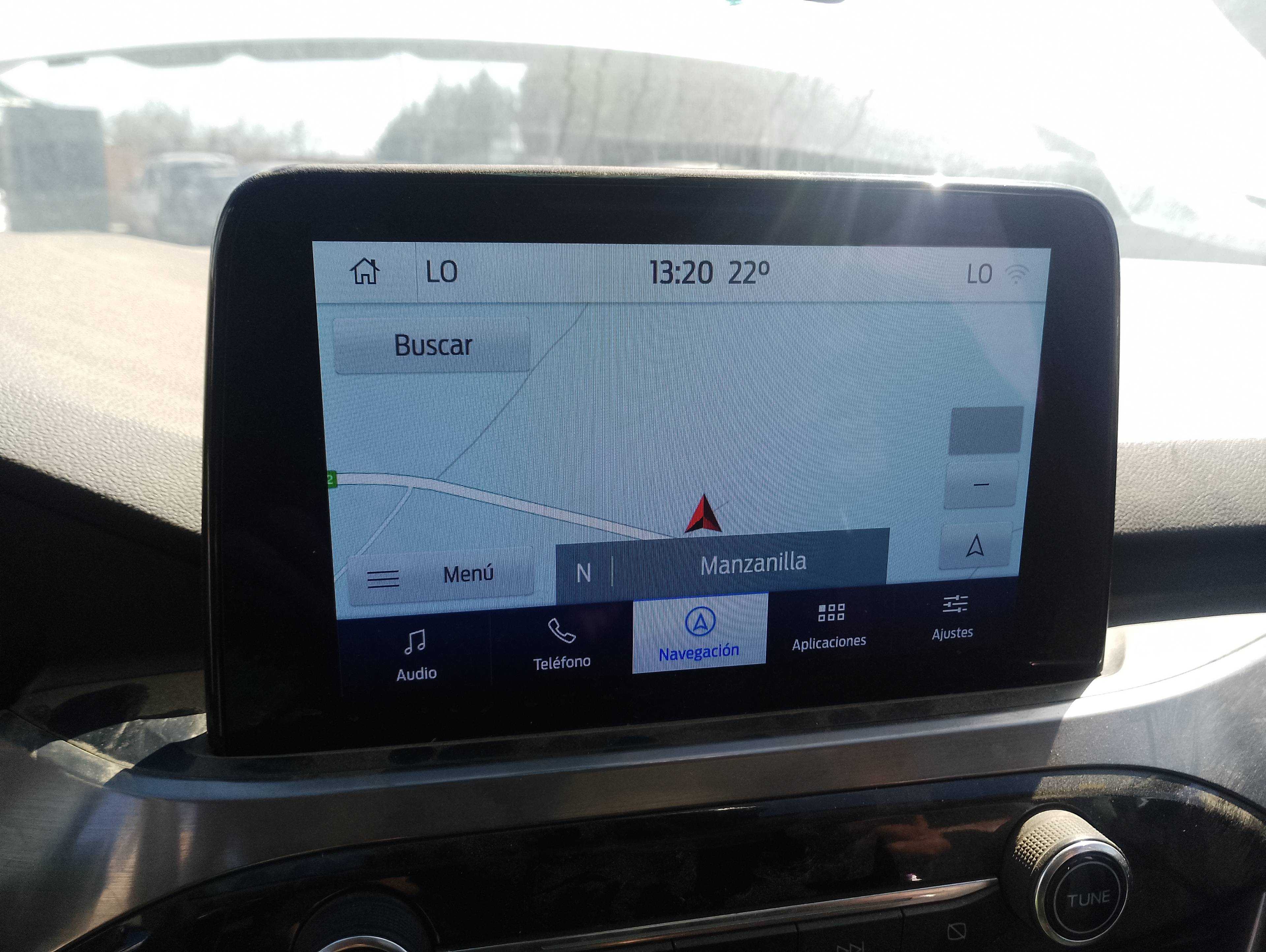 Recambio de pantalla multifuncion para ford kuga trend referencia OEM IAM   
