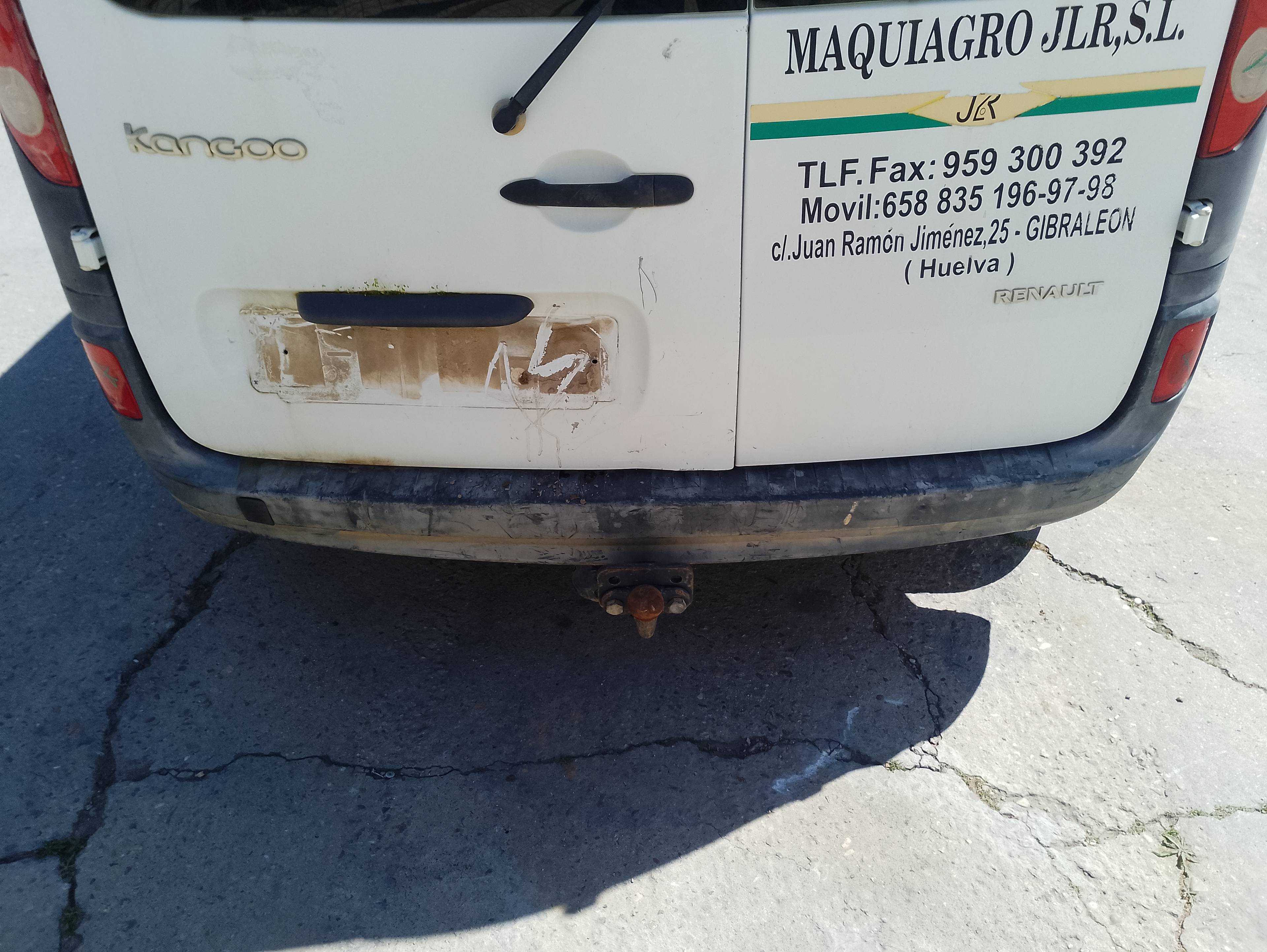 Recambio de paragolpes trasero para renault kangoo dynamique referencia OEM IAM   