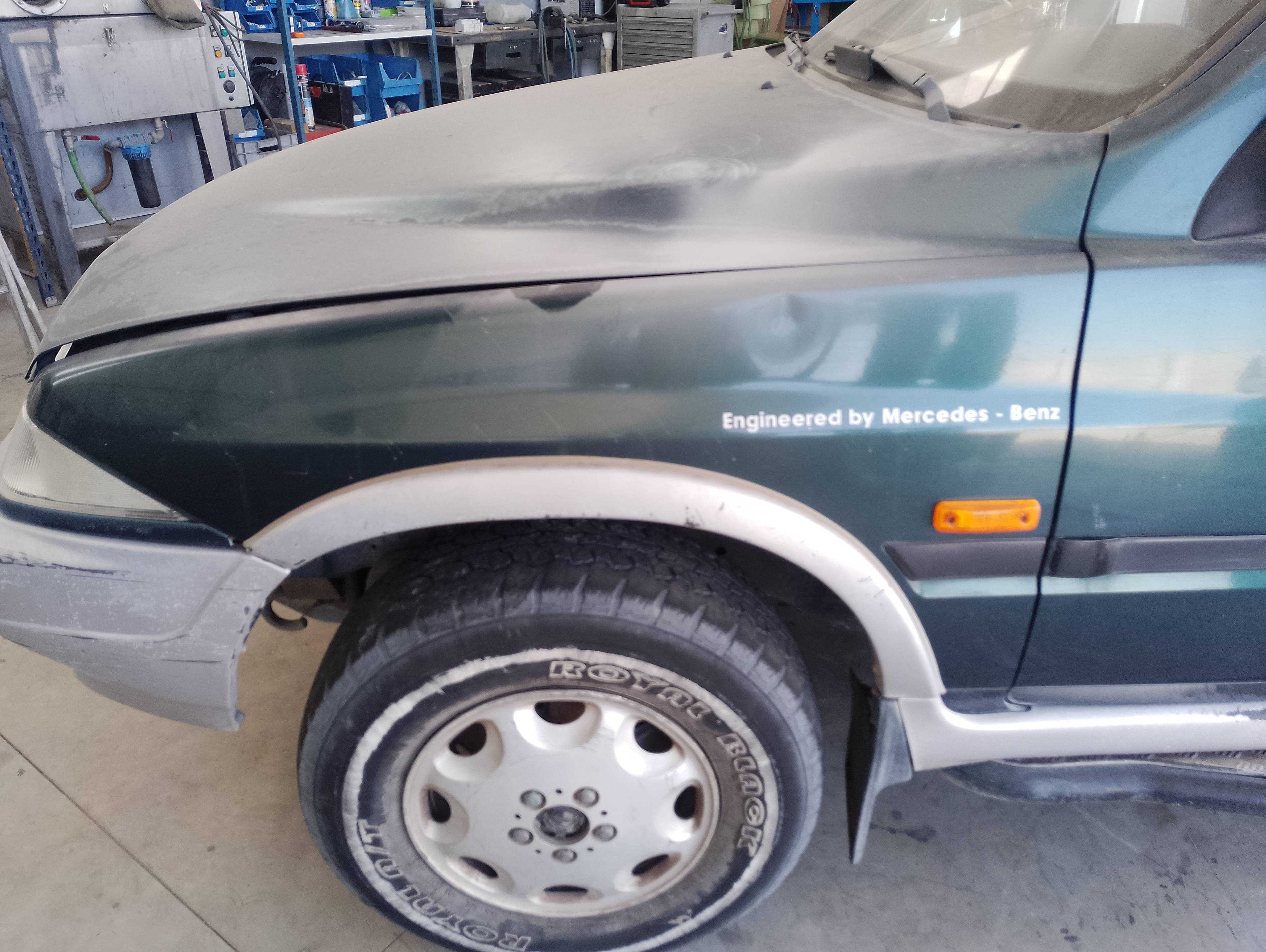 Recambio de aleta delantera izquierda para ssangyong musso 4x4 wagon referencia OEM IAM   