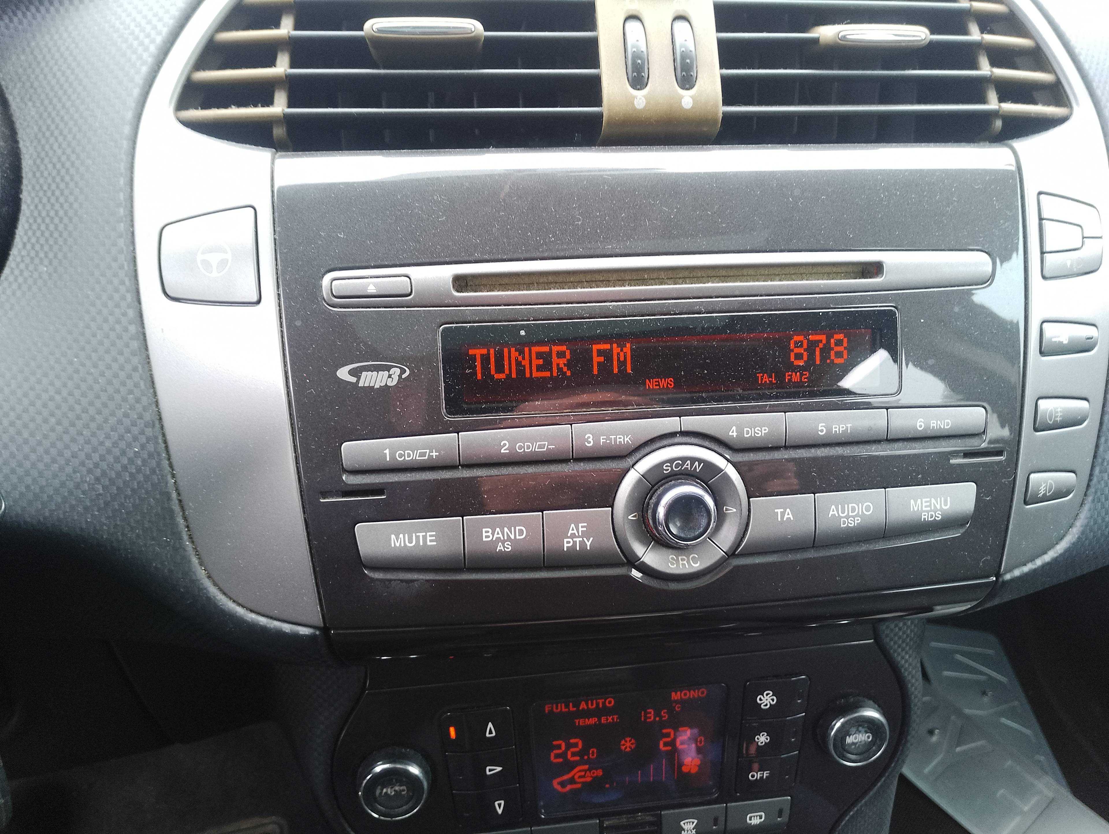 Recambio de sistema audio / radio cd para fiat bravo (198) 1.9 active multijet referencia OEM IAM   