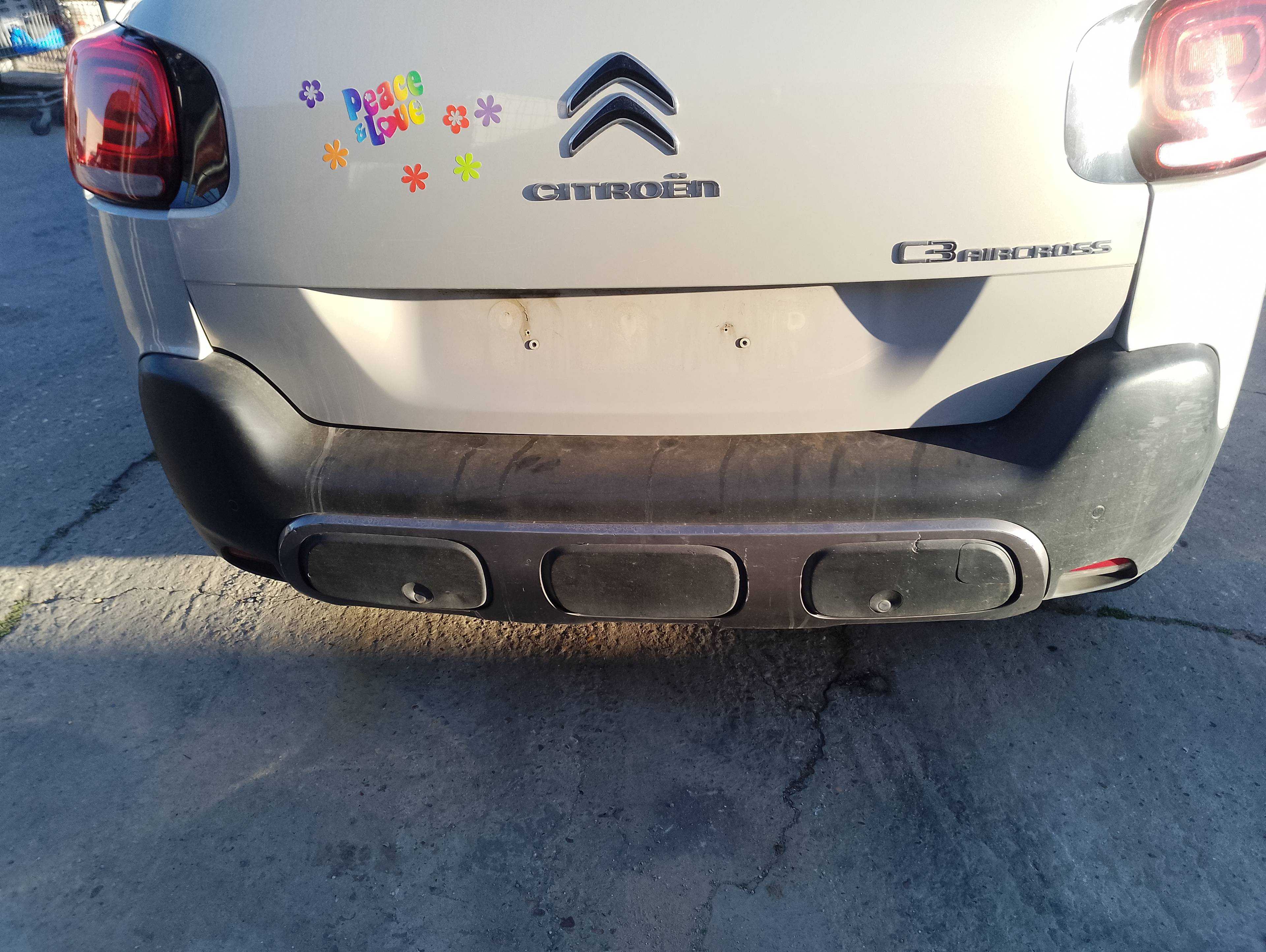 Recambio de paragolpes trasero para citroën c3 aircross rip curl referencia OEM IAM   