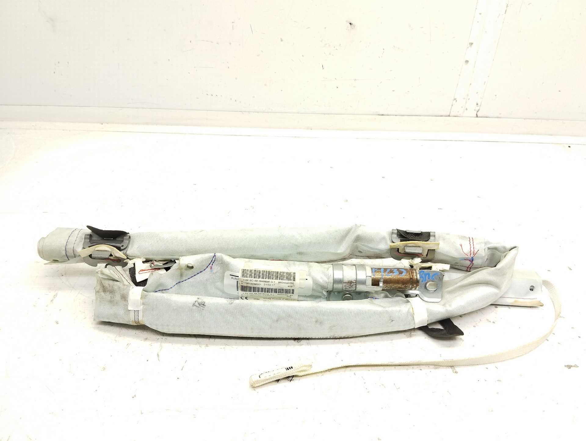 Recambio de airbag cortina delantero derecho para peugeot 208 style referencia OEM IAM 9804092280  