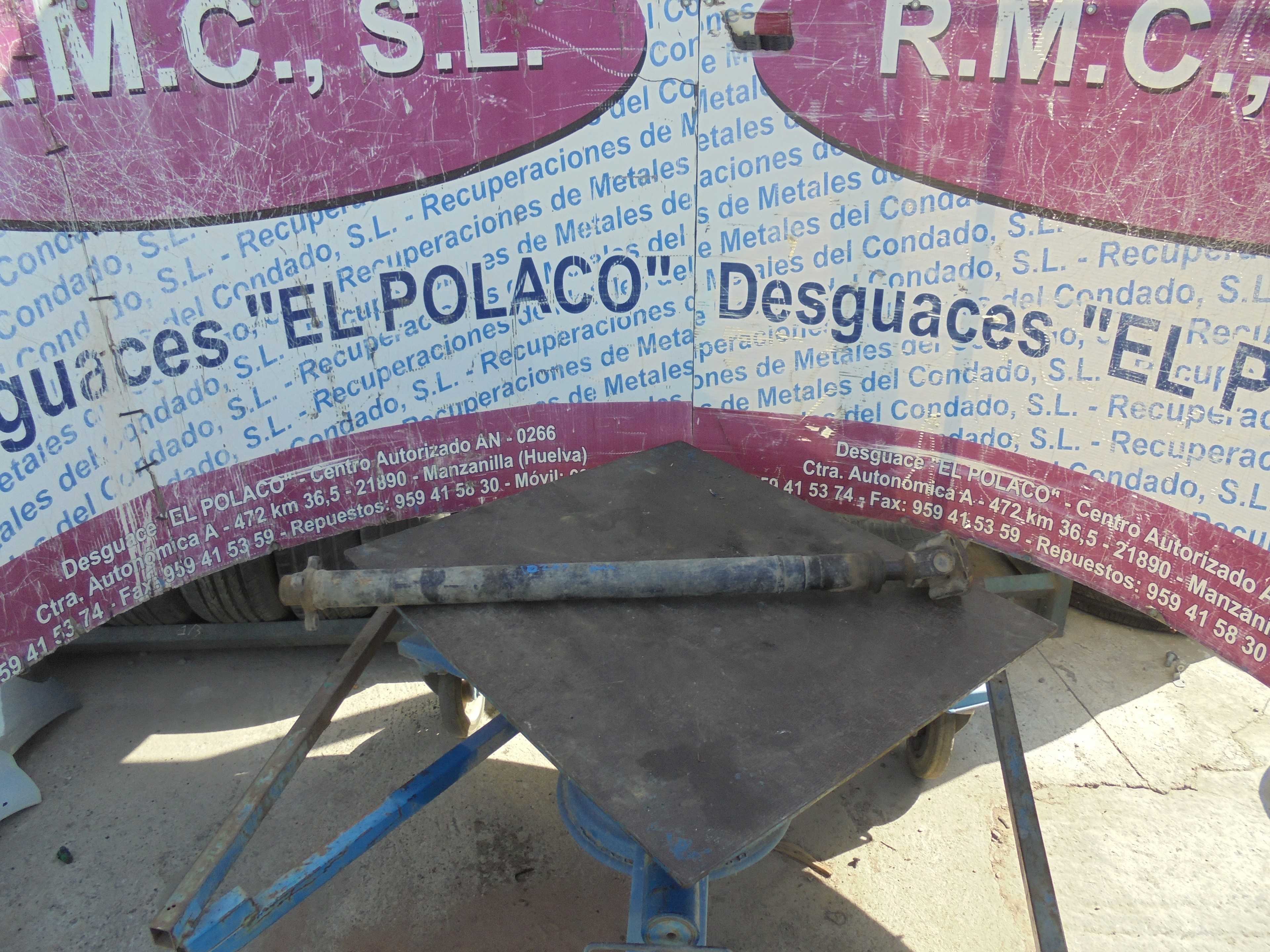 Recambio de transmision central delantera para land rover range rover (lp) dse (100kw) referencia OEM IAM   