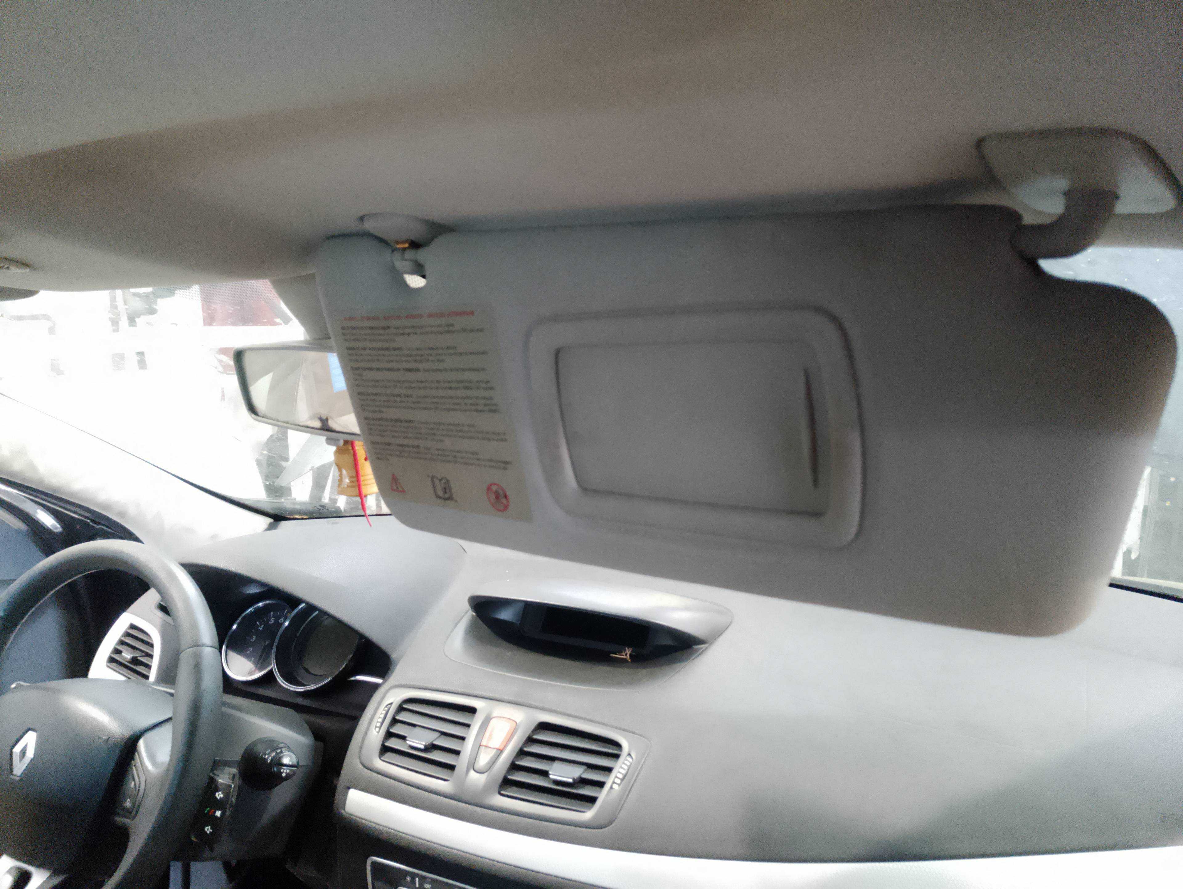 Recambio de parasol derecho para renault megane iii berlina 5 p business referencia OEM IAM   