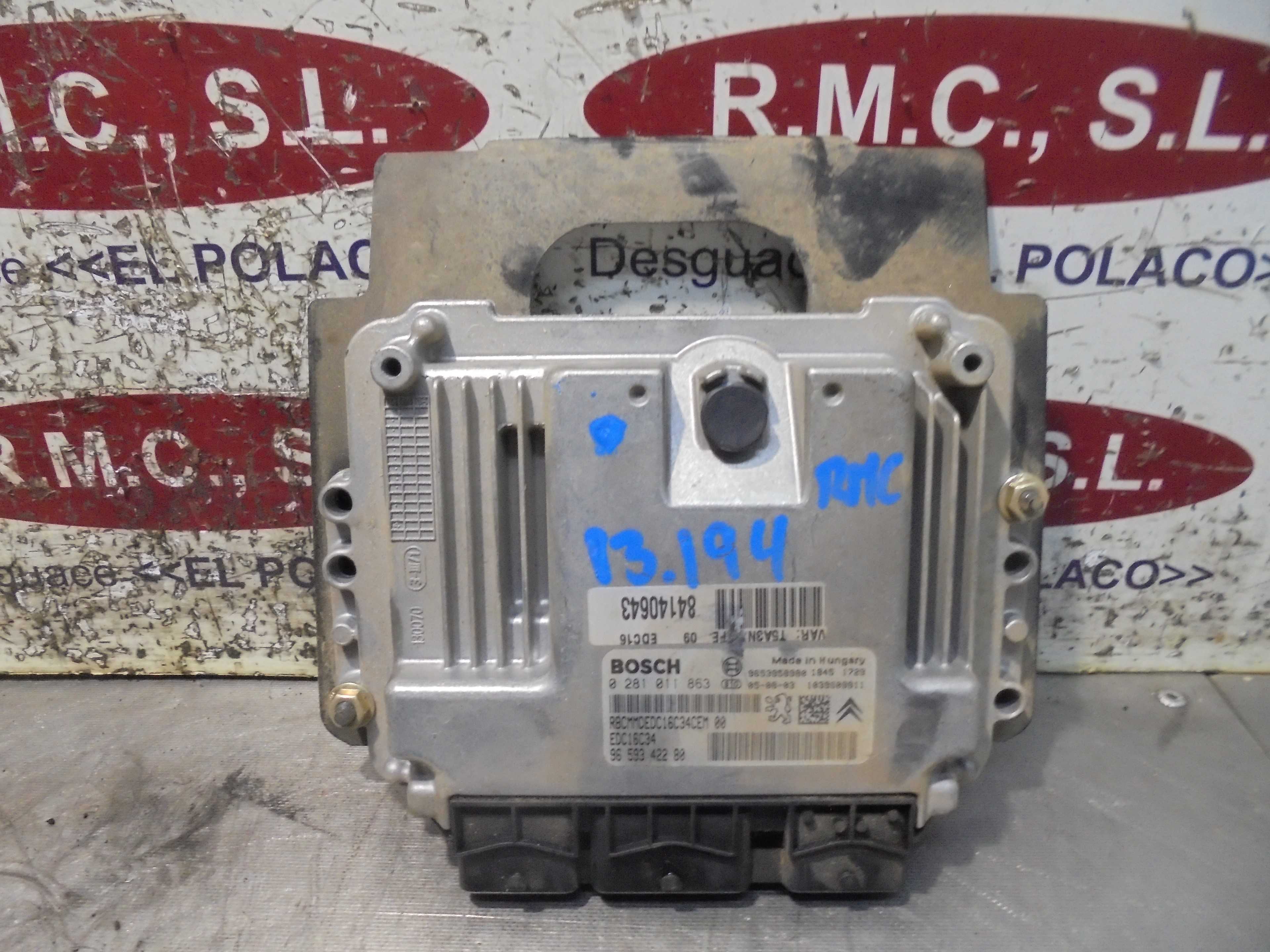 Recambio de centralita motor uce para peugeot 307 (s1) xr clim plus referencia OEM IAM 9659342280 BOSCH 