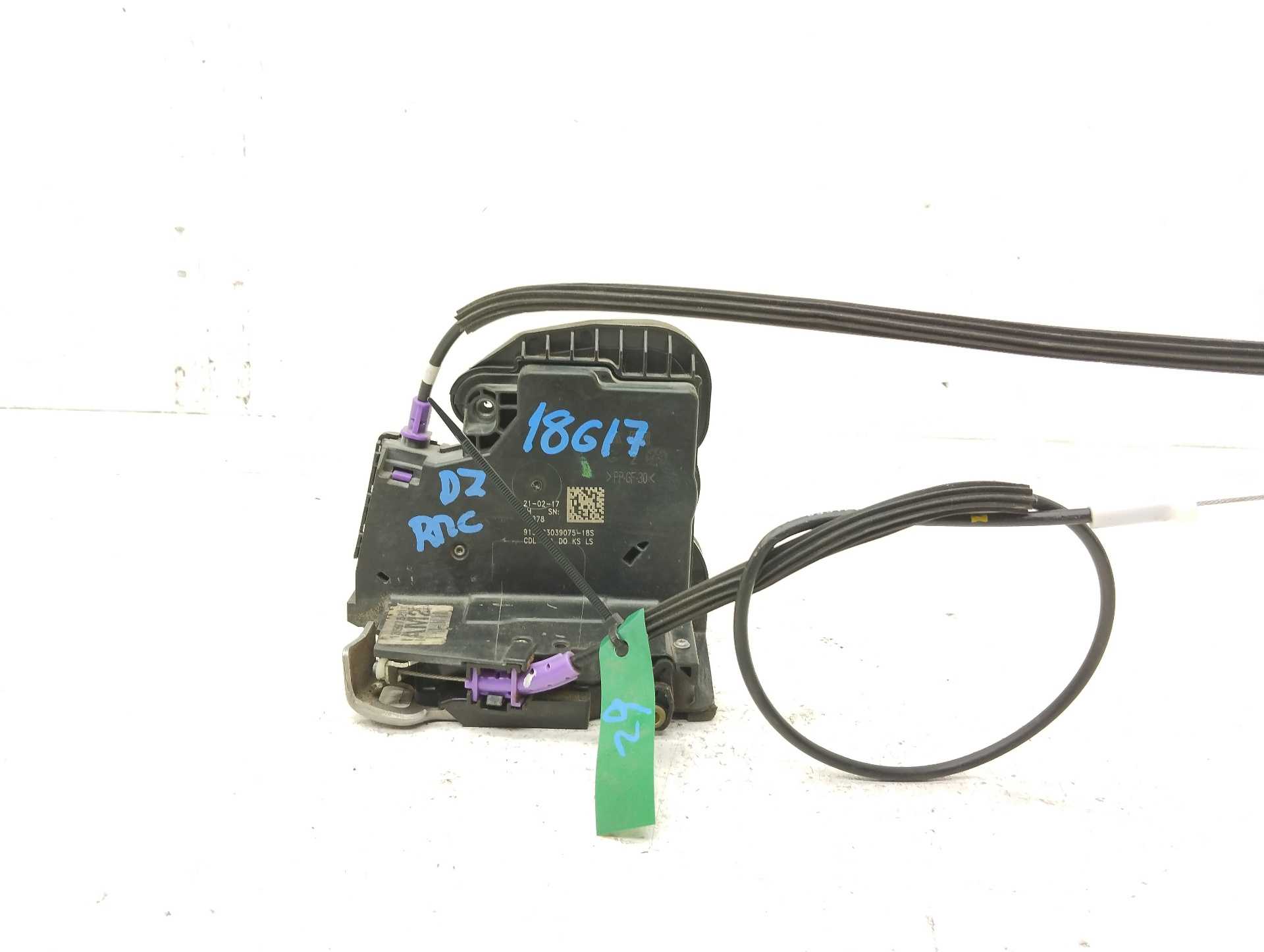 Recambio de cerradura puerta delantera izquierda para opel insignia grand sport 1.6 cdti dpf referencia OEM IAM 915C303907518S  