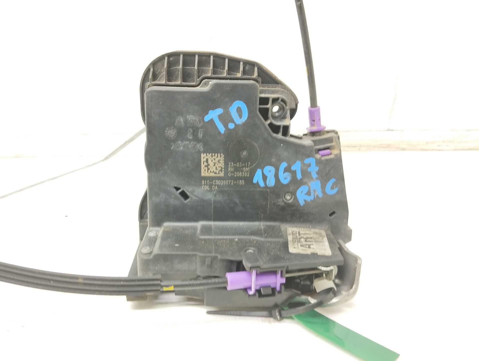 Recambio de cerradura puerta trasera derecha para opel insignia grand sport 1.6 cdti dpf referencia OEM IAM 915C303907218S  