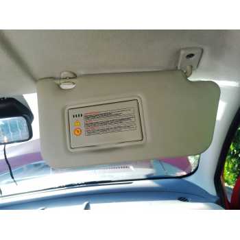 Recambio de parasol derecho para nissan micra (k12e) 25 aniversario referencia OEM IAM   