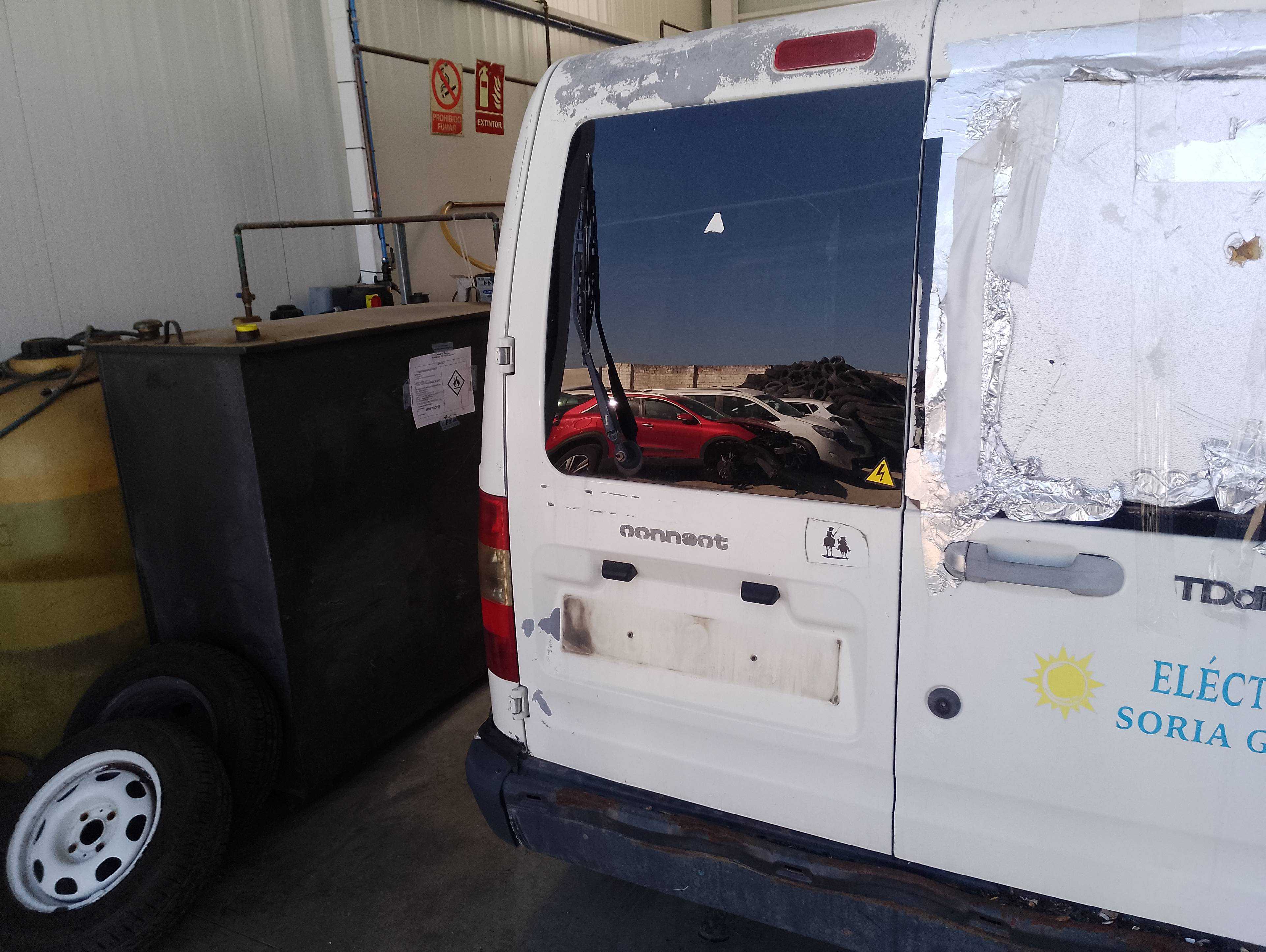 Recambio de porton trasero izquierdo para ford transit connect (tc7) furgón (2006) referencia OEM IAM   