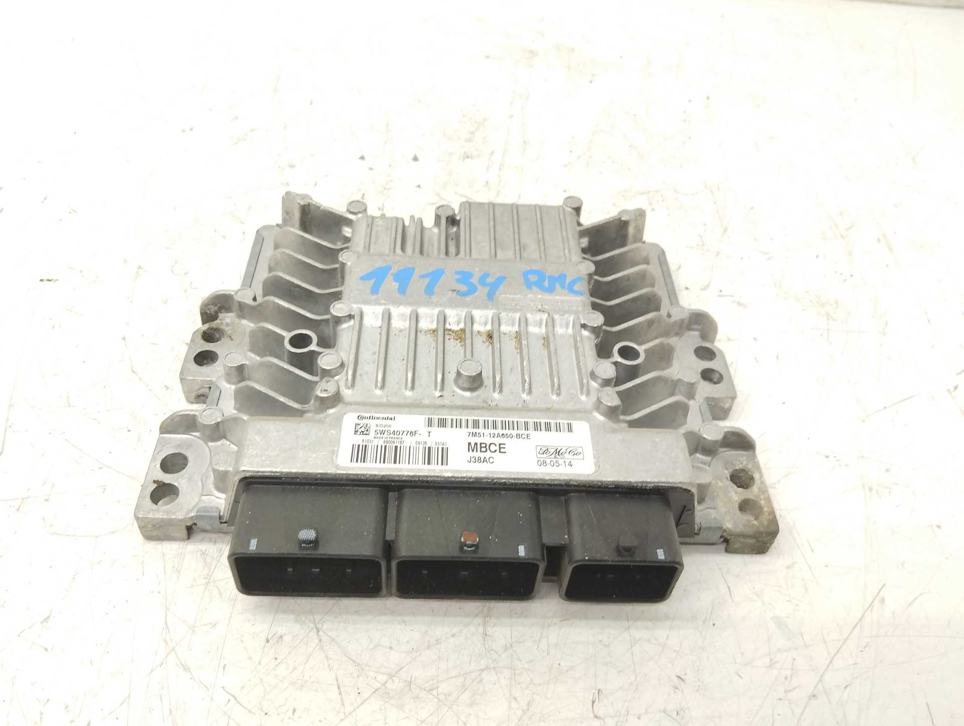 Recambio de centralita motor uce para ford focus berlina (cap) ambiente (d) referencia OEM IAM 7M5112A650 5WS40778FT 