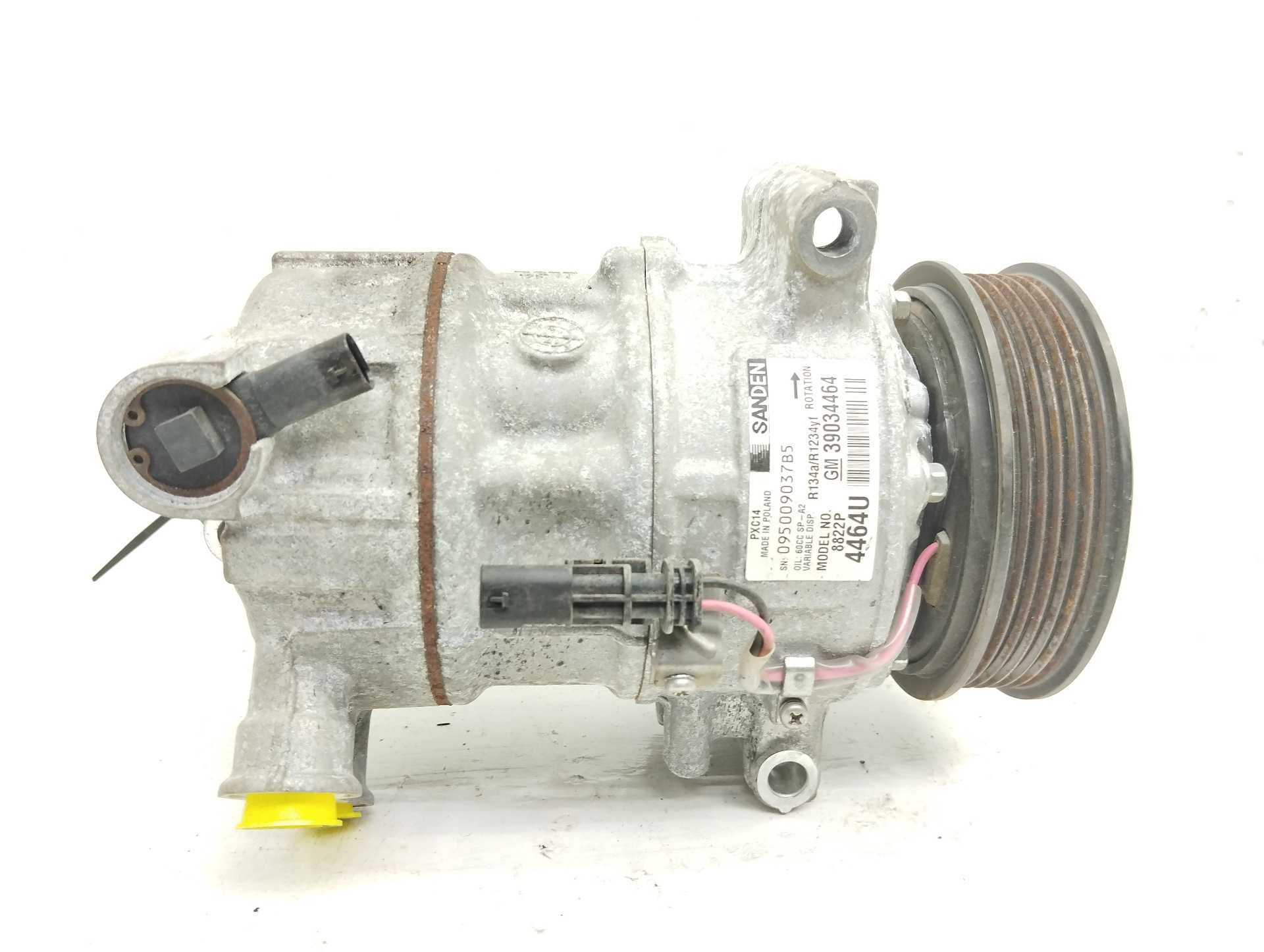 Recambio de compresor aire acondicionado para opel insignia grand sport 1.6 cdti dpf referencia OEM IAM 39034464  