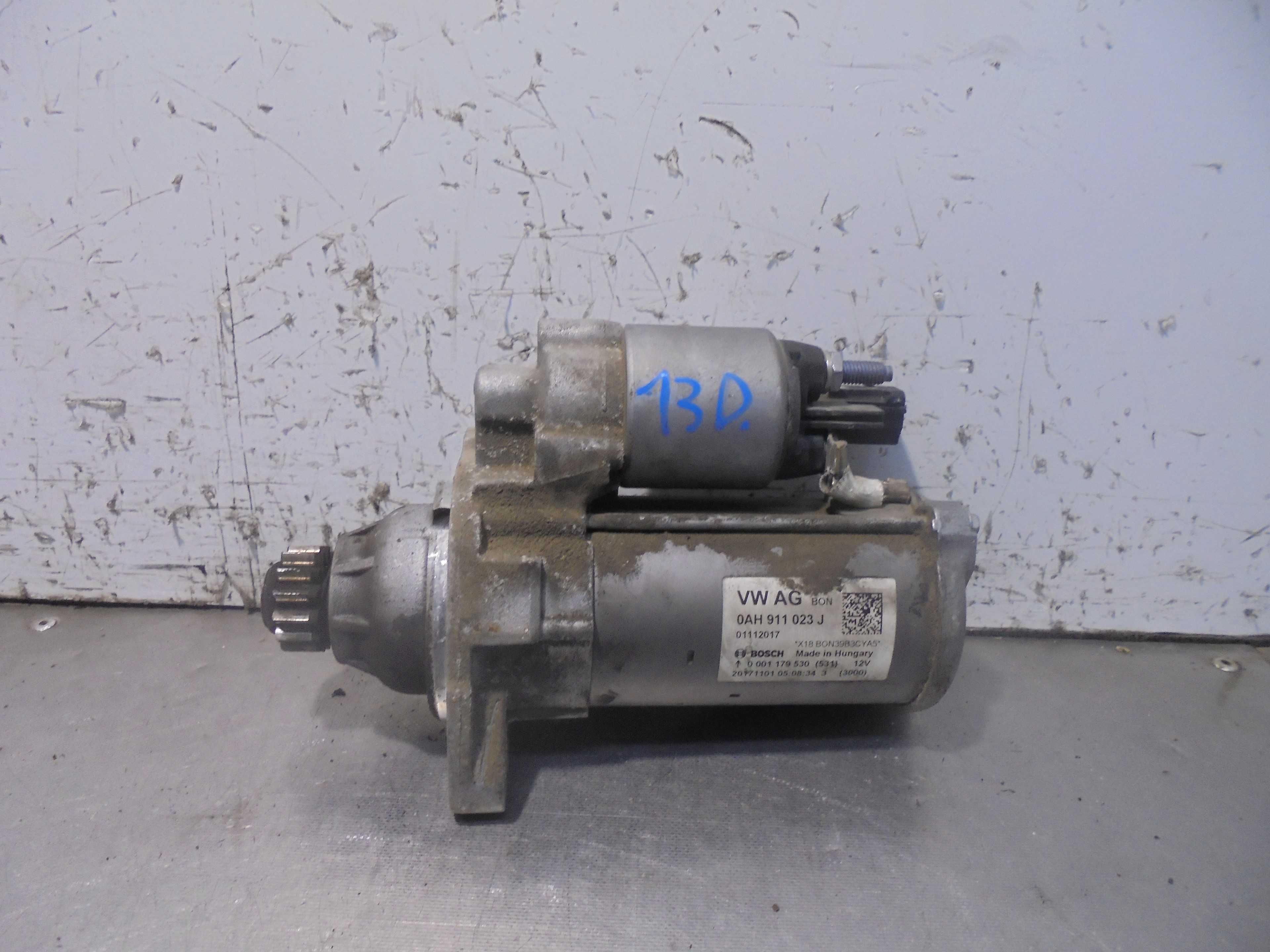 Recambio de motores de arranque para seat leon (5f1) reference referencia OEM IAM 0AH911023J BOSCH 