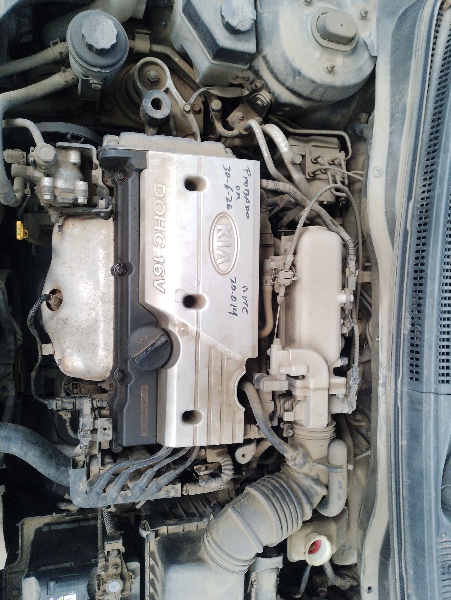 Recambio de motor completo para kia rio ii sedán (jb) 1.4 16v referencia OEM IAM KZ38302100  