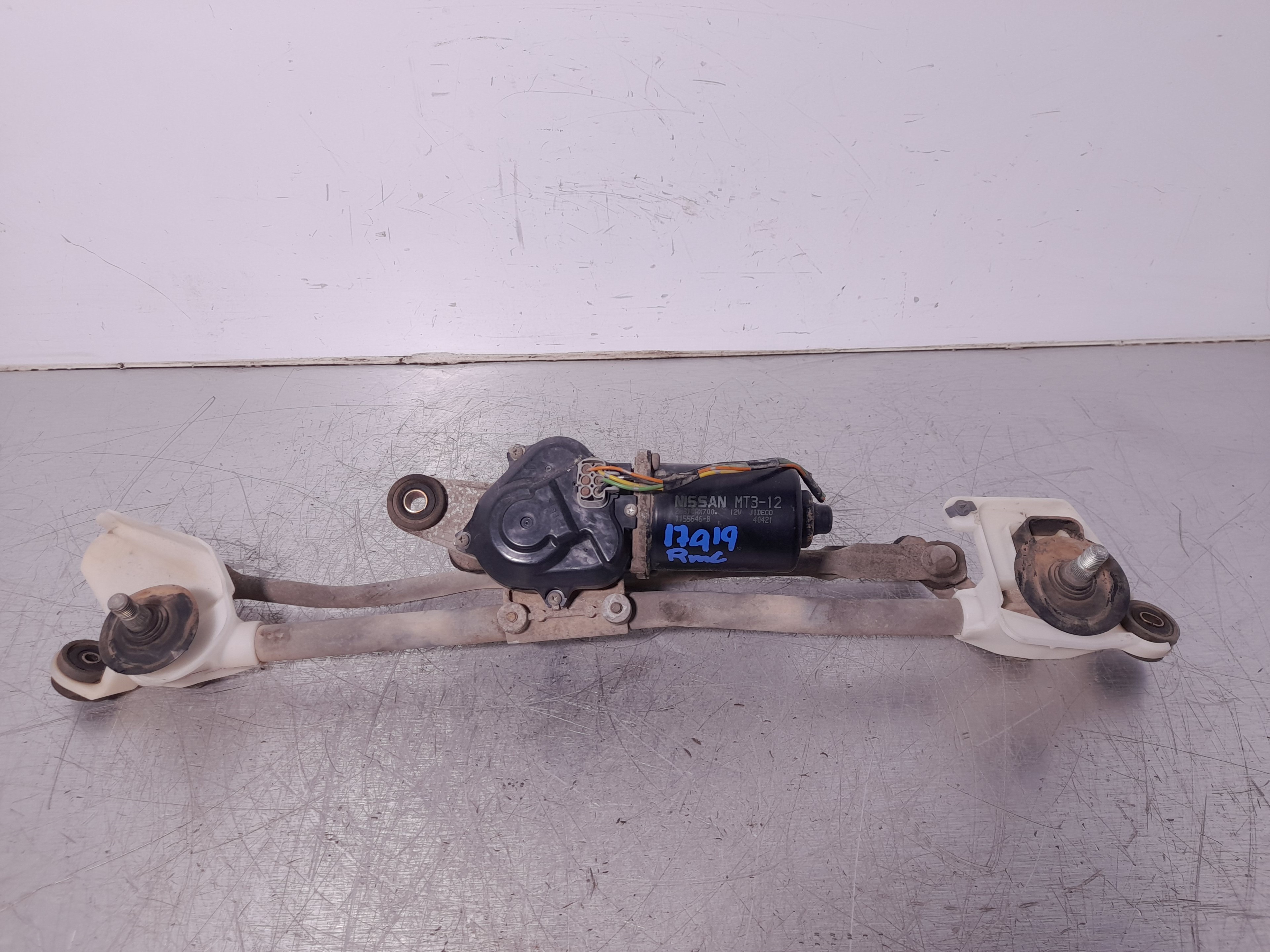 Recambio de motor limpia delantero para nissan micra (k12e) acenta referencia OEM IAM 28810AX700  