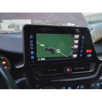 Recambio de pantalla multifuncion para toyota c-hr hybrid active referencia OEM IAM 86140F4020 1380007950H101 FUJITSU