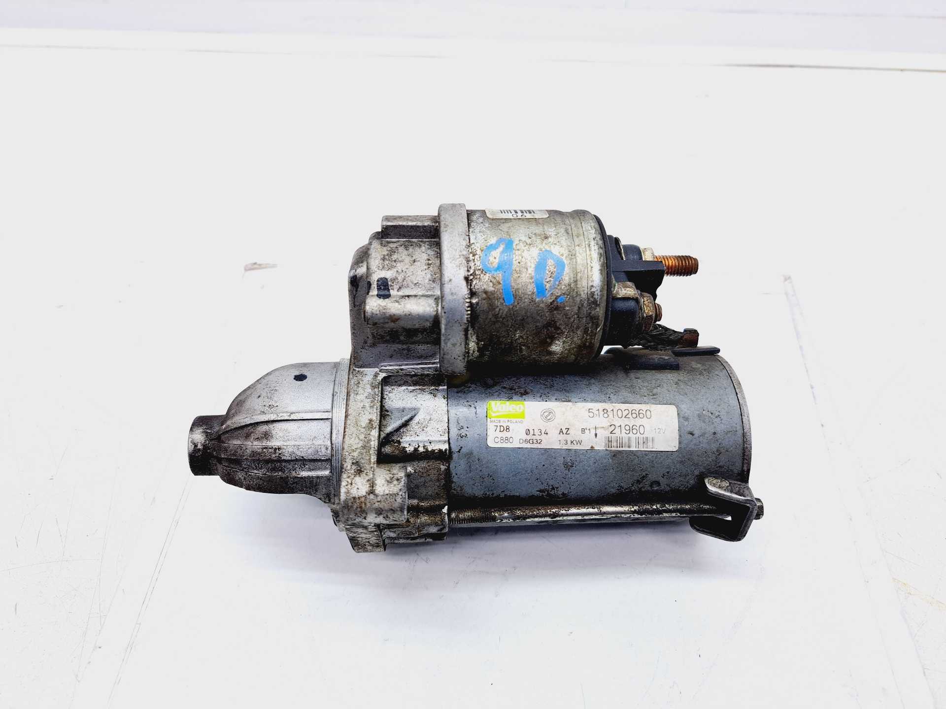 Recambio de motores de arranque para fiat grande punto (199) 1.3 16v jtd cat referencia OEM IAM 518102660 VALEO 