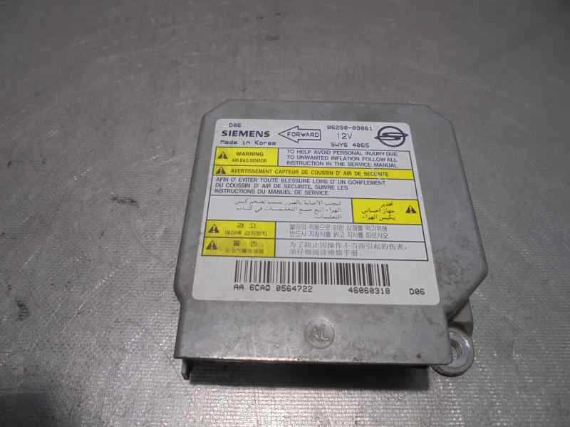 Recambio de centralita airbag para ssangyong kyron 2.0 referencia OEM IAM 8625009061  