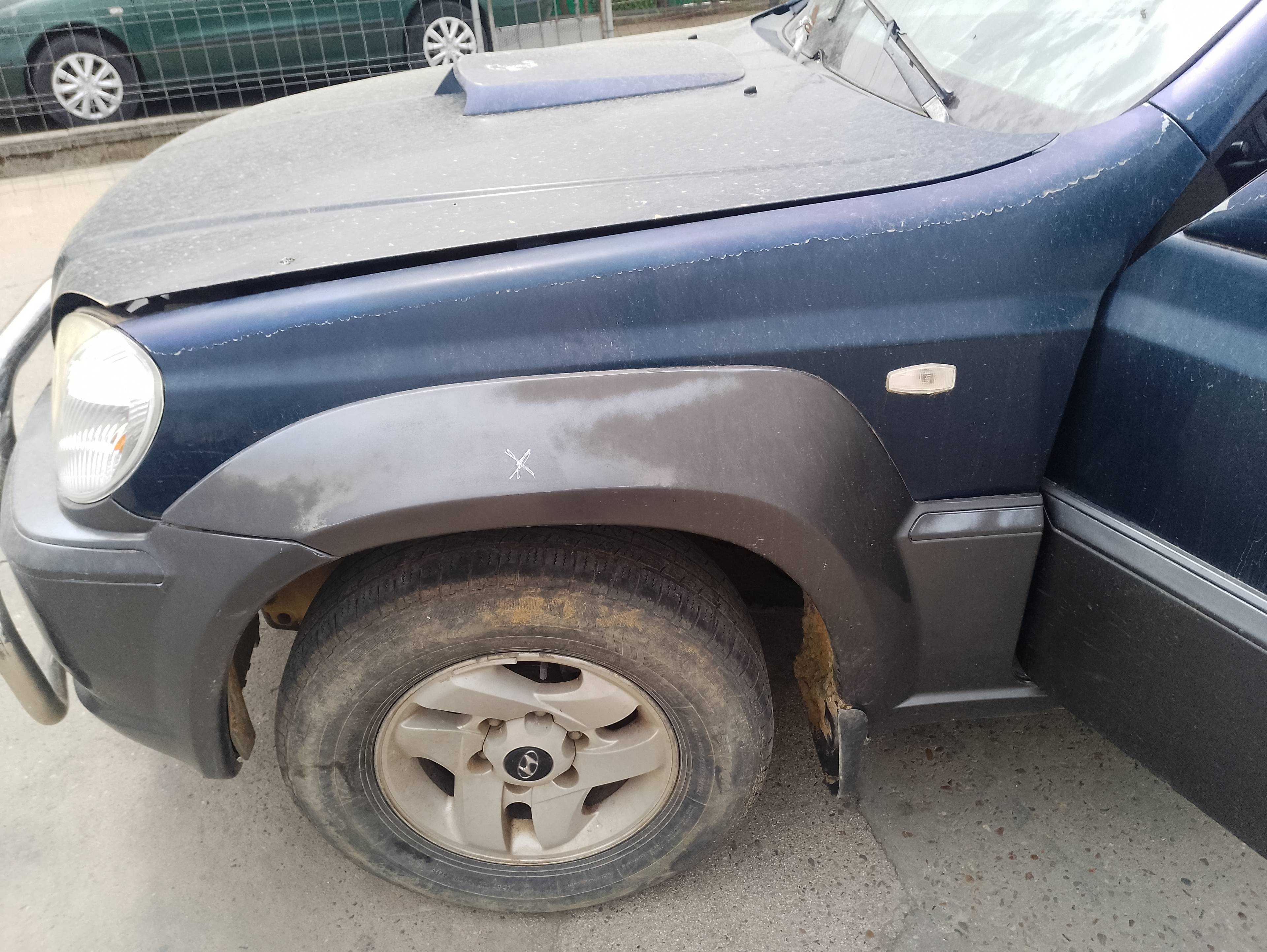 Recambio de aleta delantera izquierda para hyundai terracan (hp) 2.9 crdi full referencia OEM IAM   
