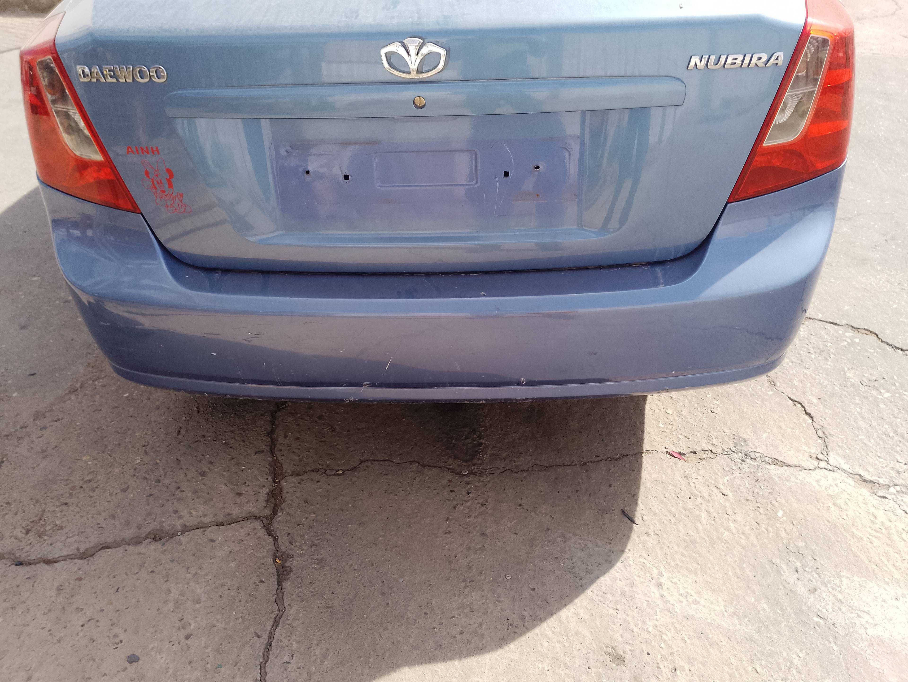 Recambio de paragolpes trasero para daewoo nubira berlina se referencia OEM IAM   