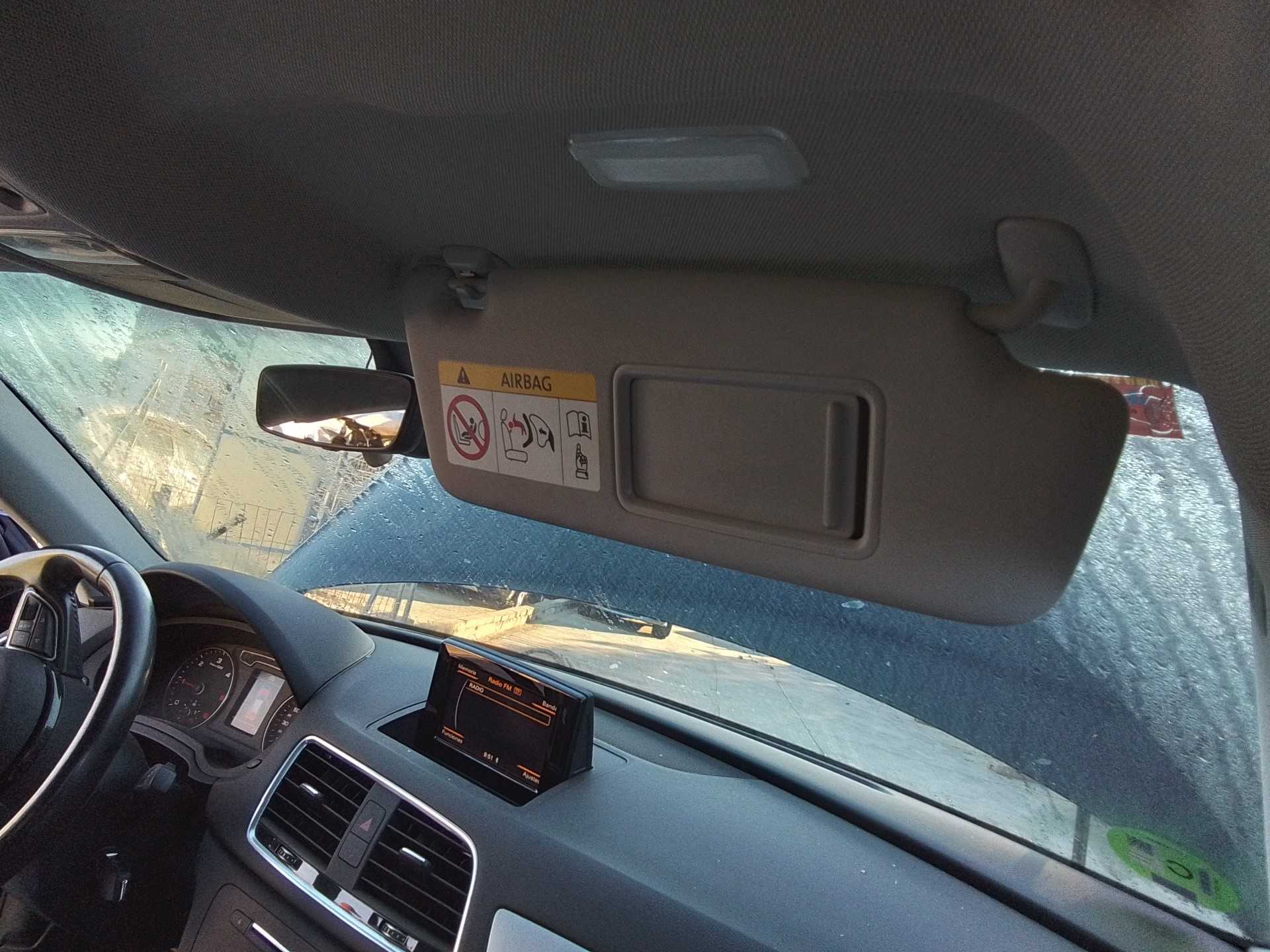 Recambio de parasol derecho para audi q3 (8ug) attraction referencia OEM IAM   