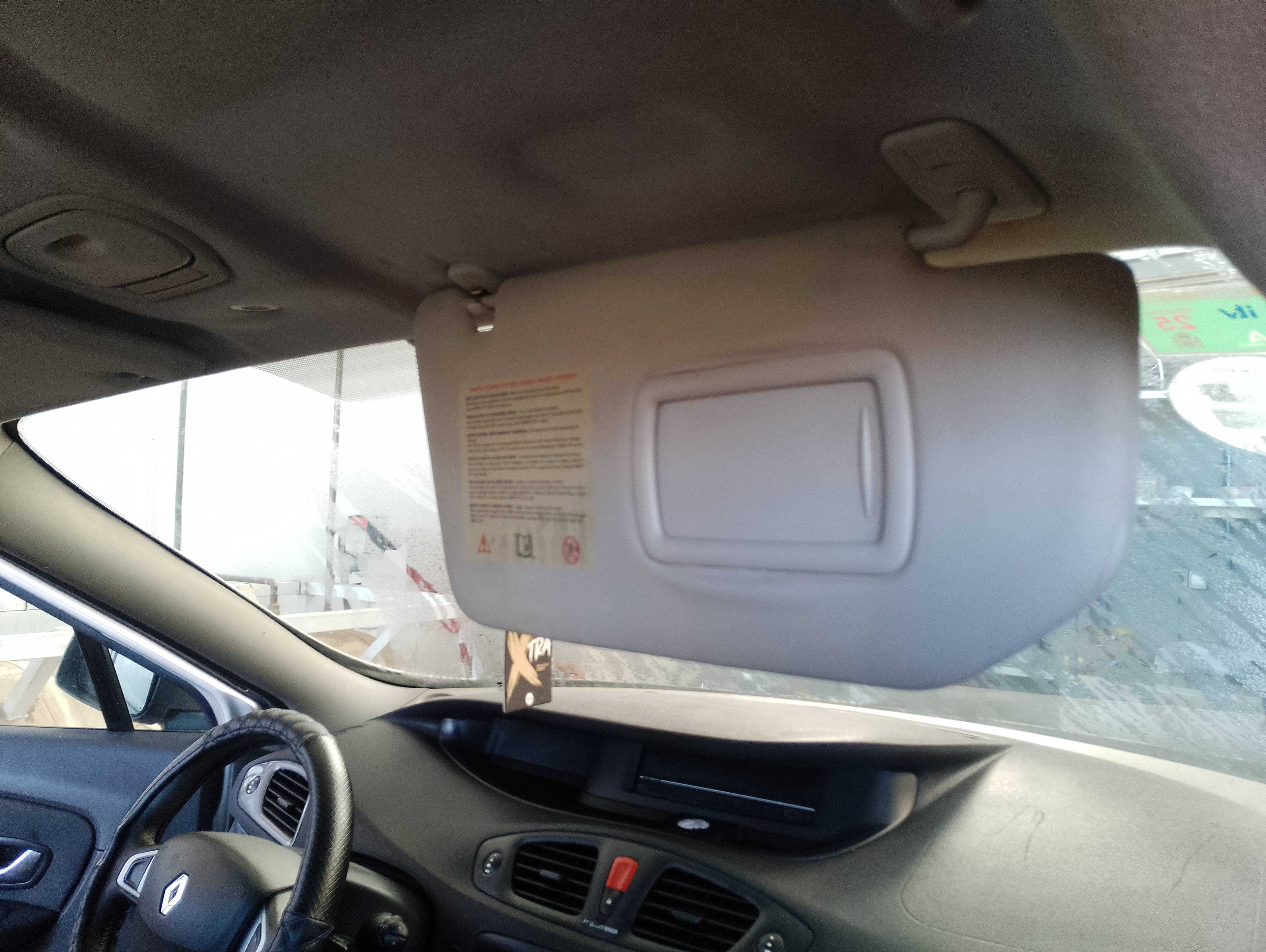 Recambio de parasol derecho para renault scenic iii authentique referencia OEM IAM   
