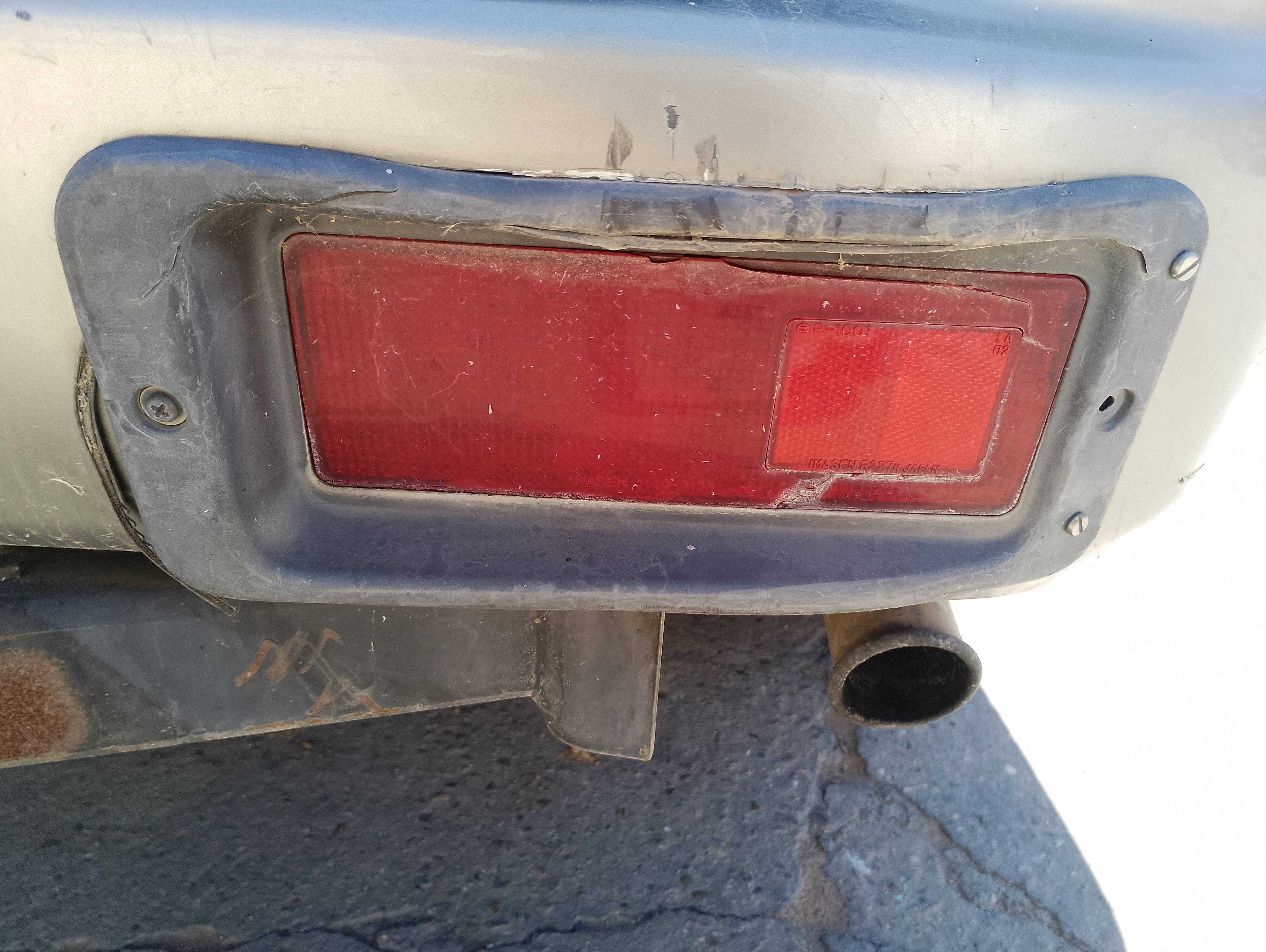 Recambio de faro antiniebla trasero derecho para mitsubishi montero sport (k90) 2.5 td gls referencia OEM IAM   