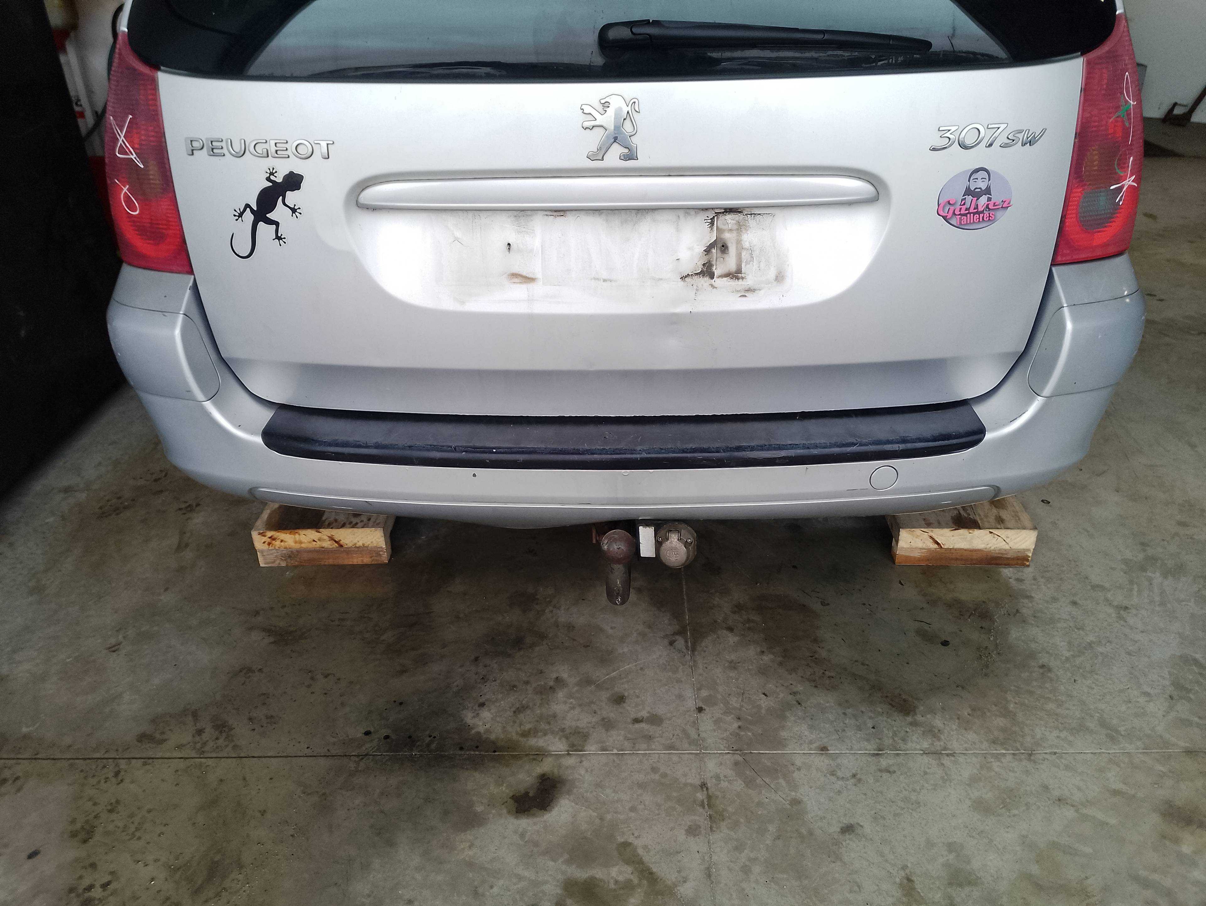Recambio de paragolpes trasero para peugeot 307 (s1) xr referencia OEM IAM   