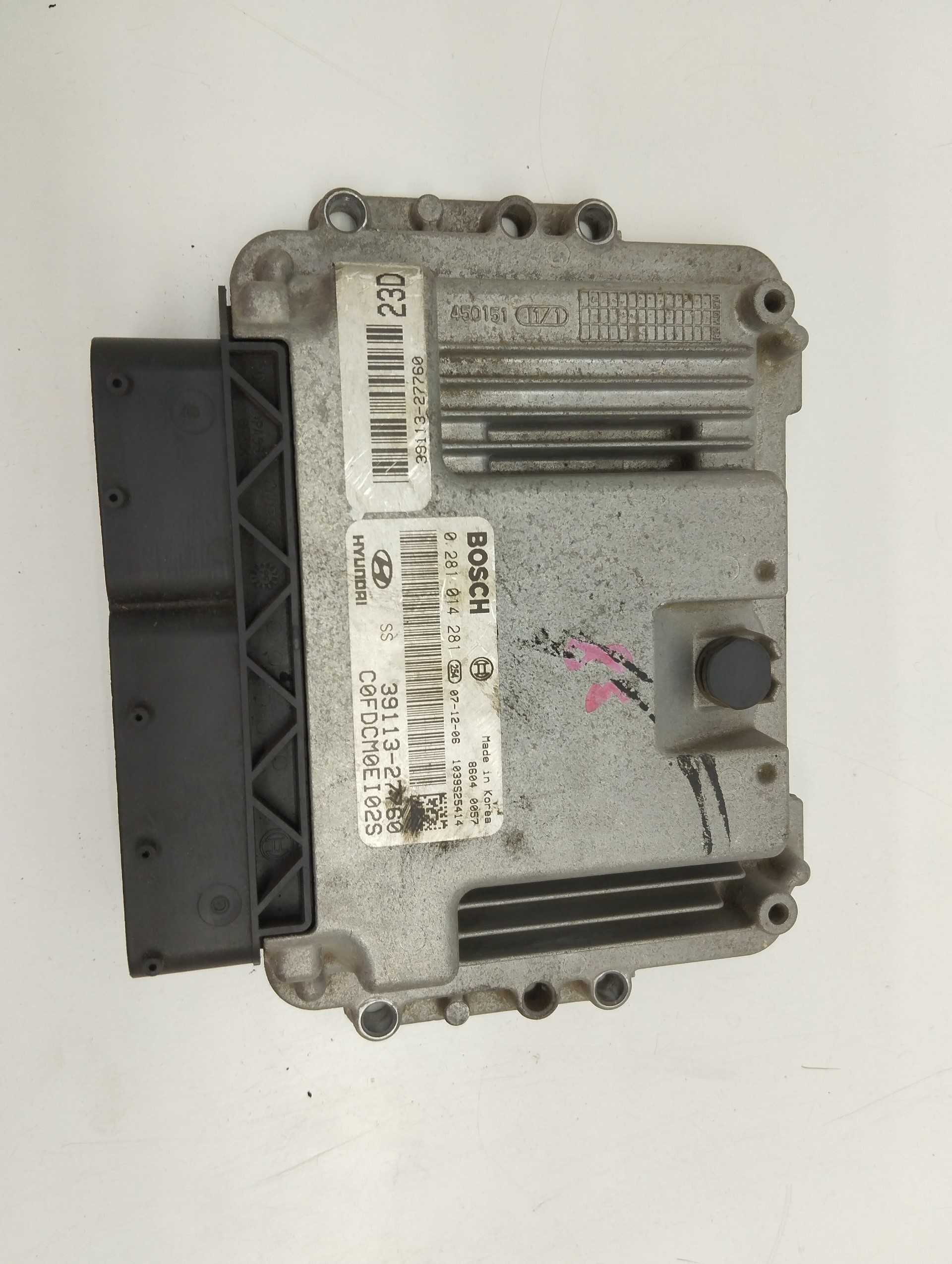 Recambio de centralita motor uce para hyundai i30 2.0 crdi cat referencia OEM IAM 3911327760 0281014281 BOSCH