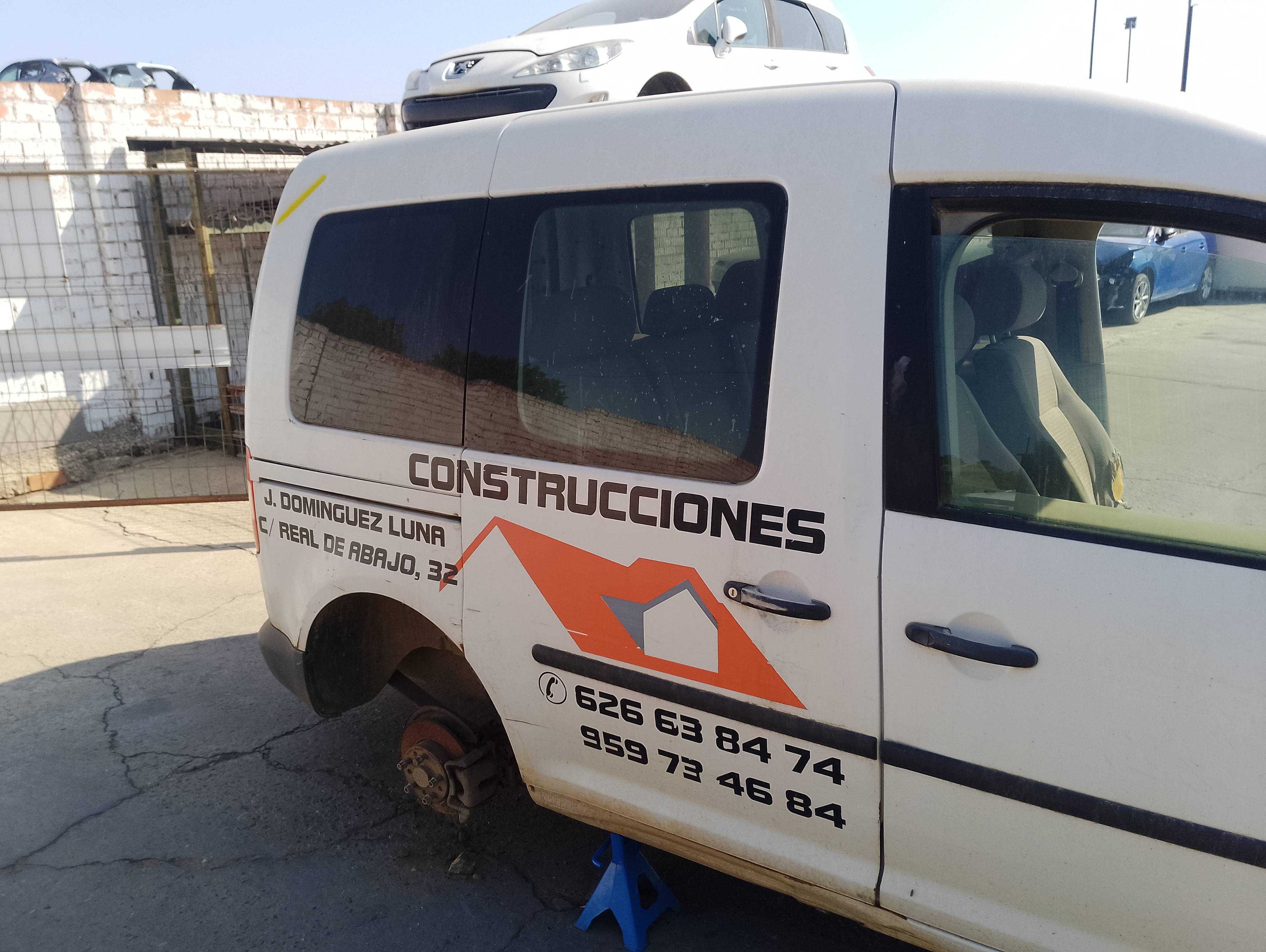 Recambio de puerta lateral corredera derecha para volkswagen caddy ka/kb (2k) life referencia OEM IAM   