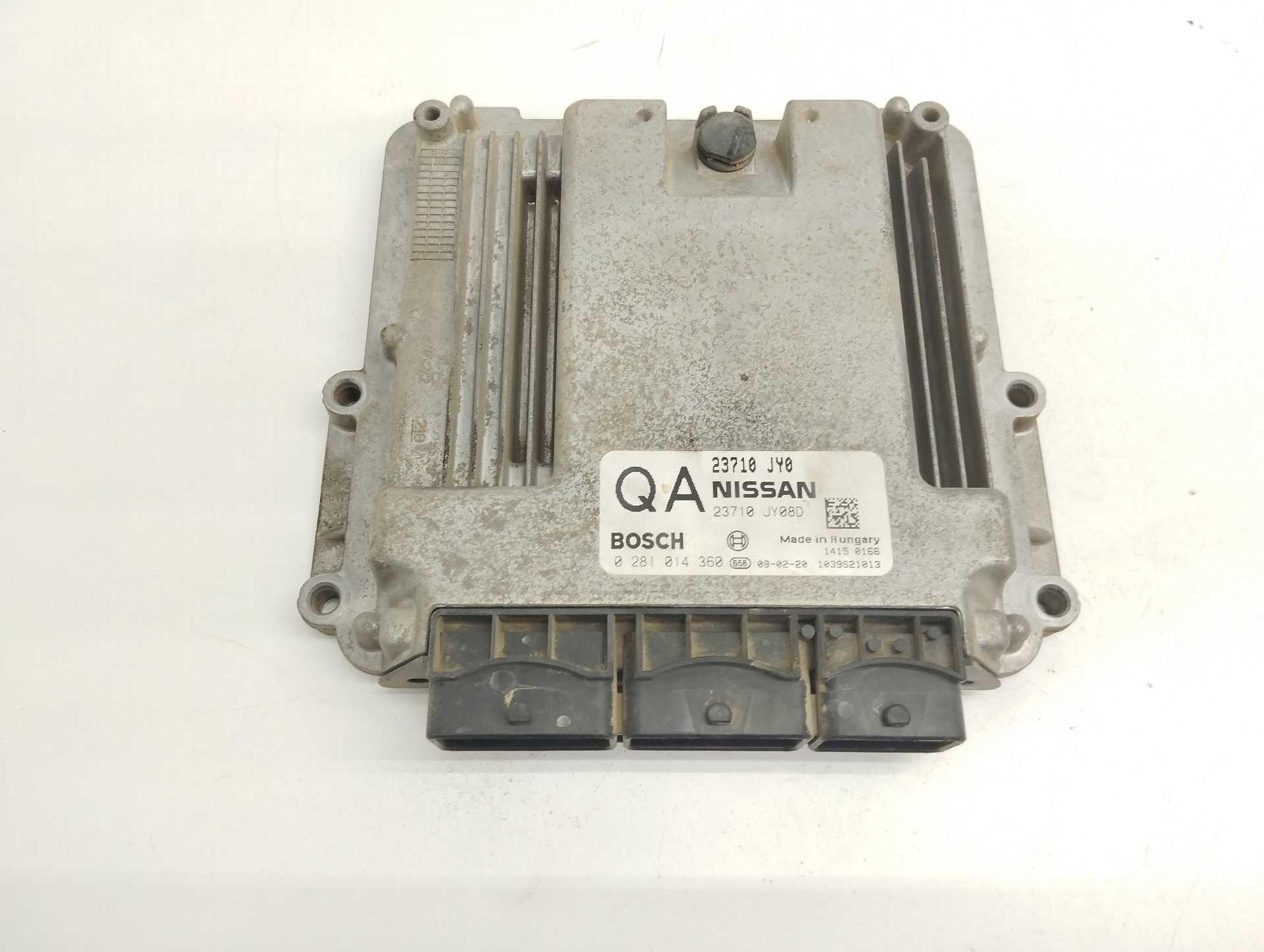 Recambio de centralita motor uce para renault koleos bose edition referencia OEM IAM 23710JY08D 0281014360 BOSCH