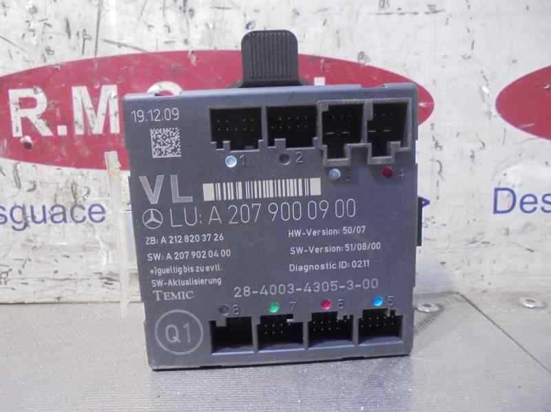 Recambio de modulo electronico para mercedes-benz clase e (w207) coupe (2010 - ...) 350 cgi c207 | 2010 referencia OEM IAM A2079