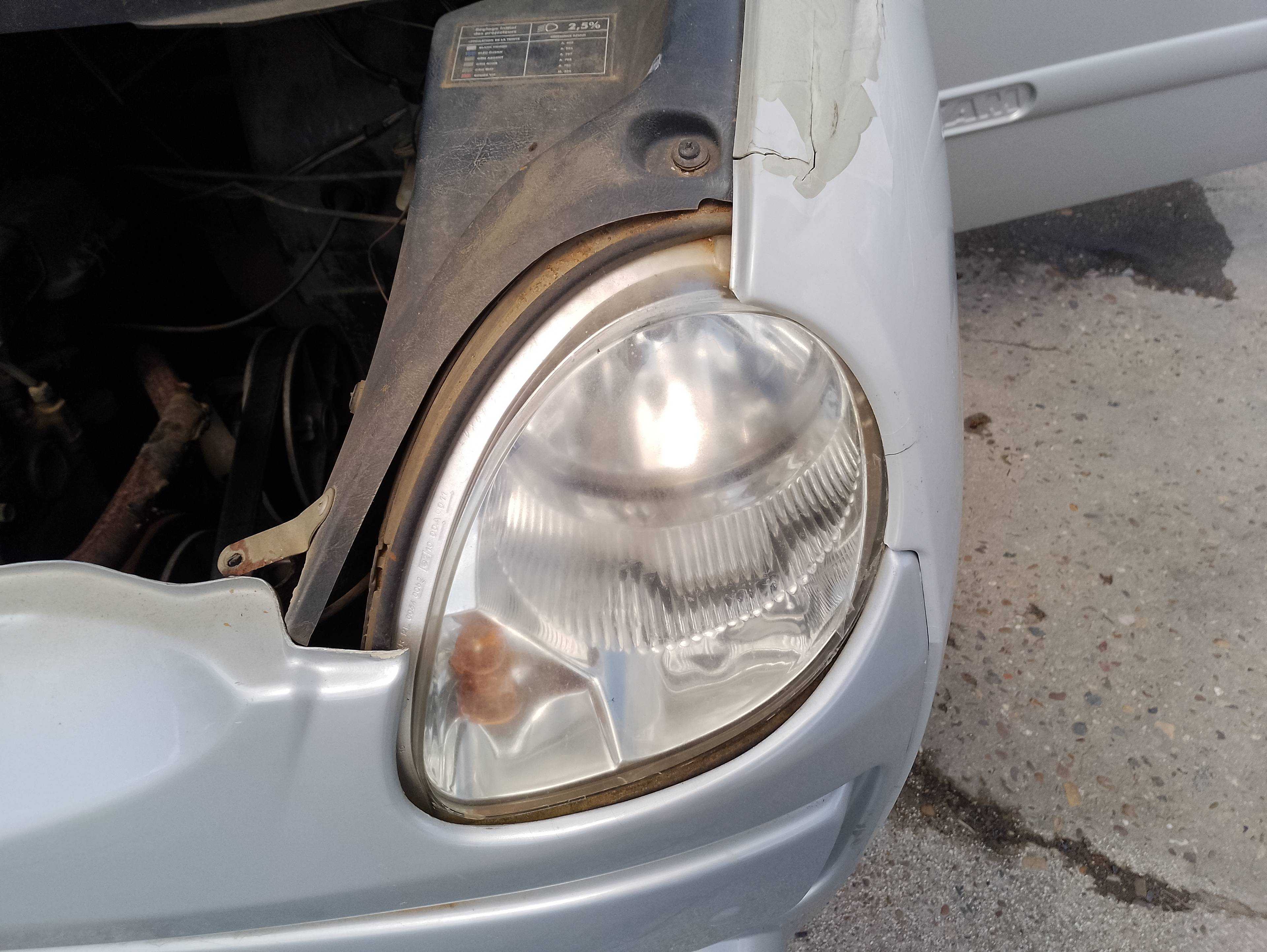 Recambio de faro izquierdo para aixam a721 referencia OEM IAM   